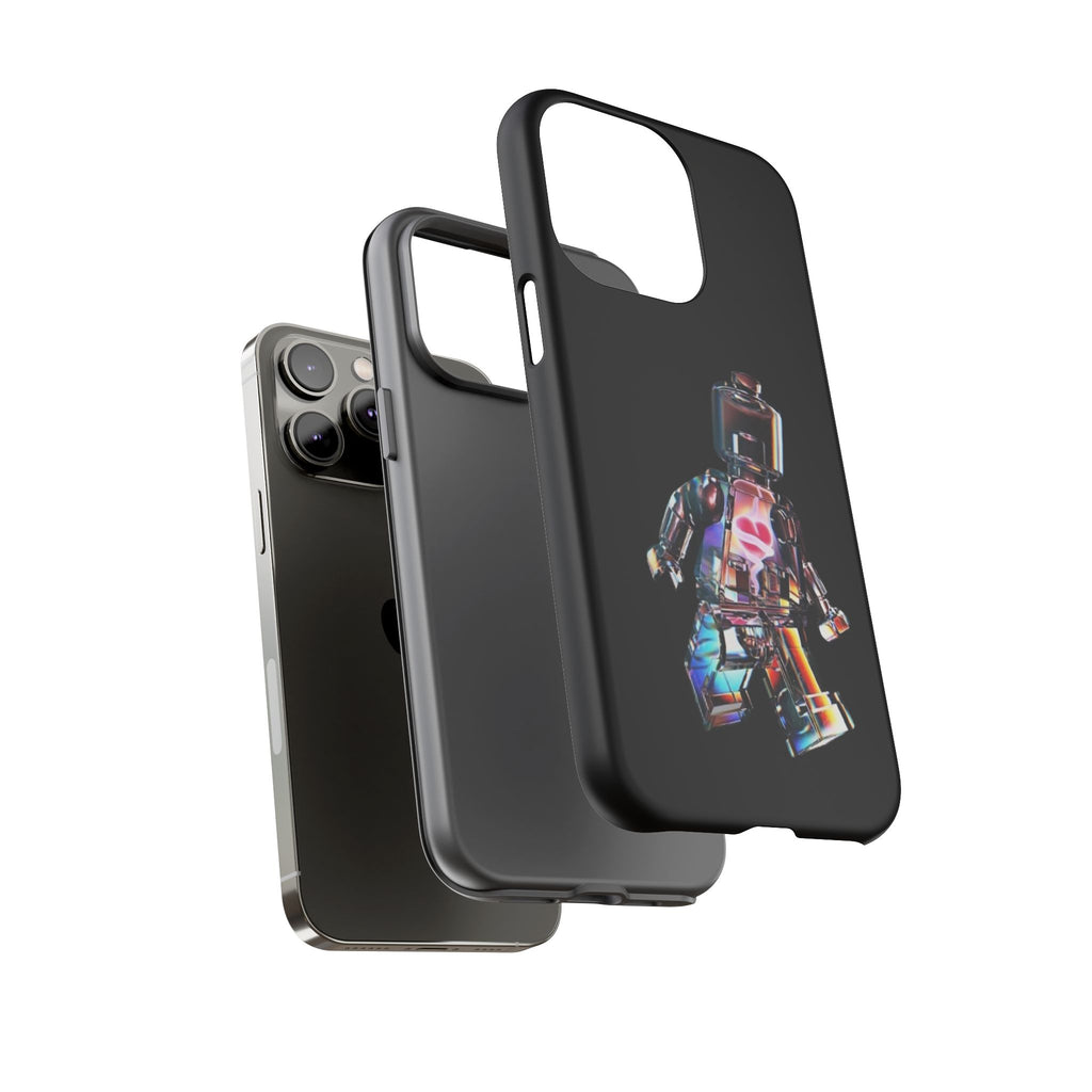 Holographic Brickman Phone Case