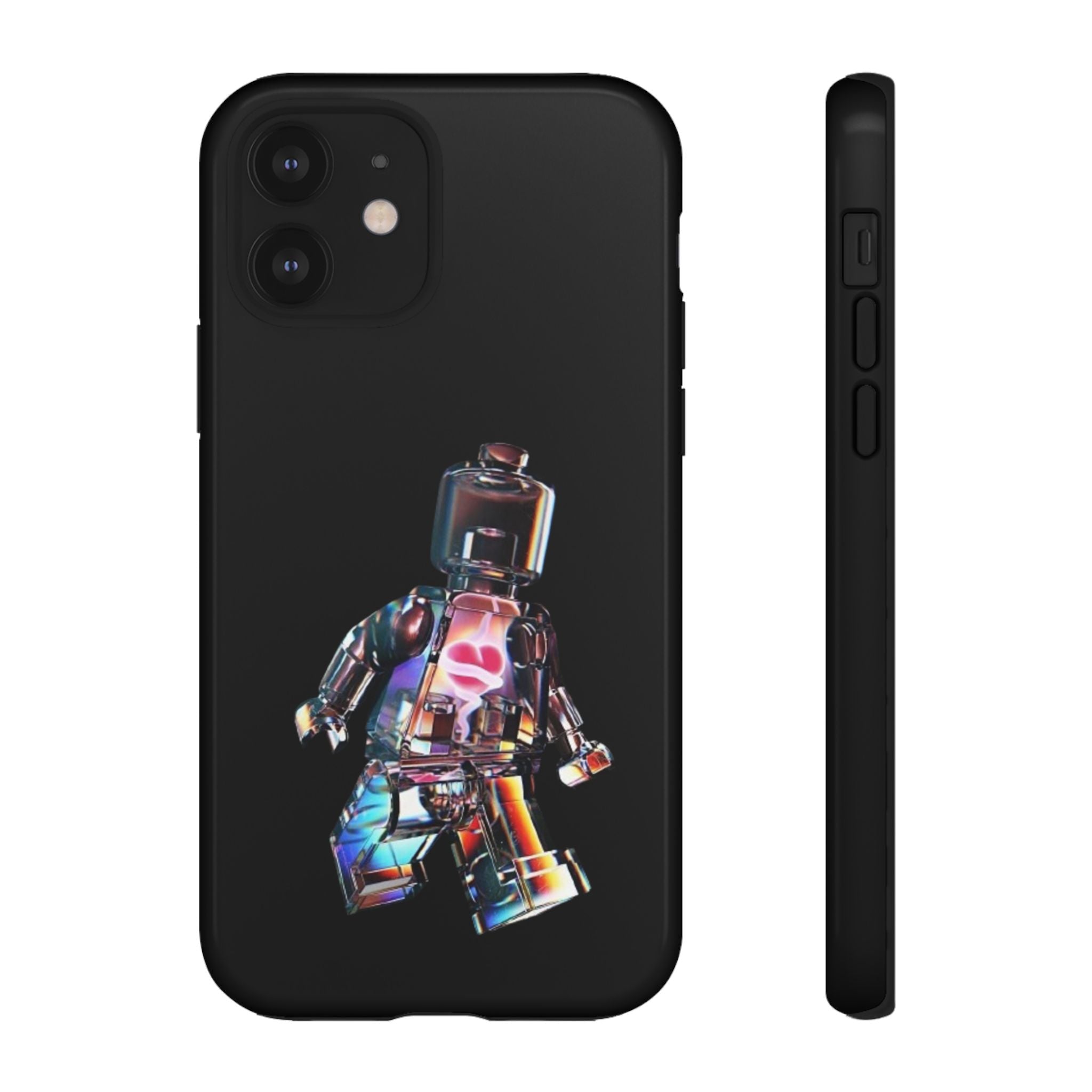 Holographic Brickman Phone Case