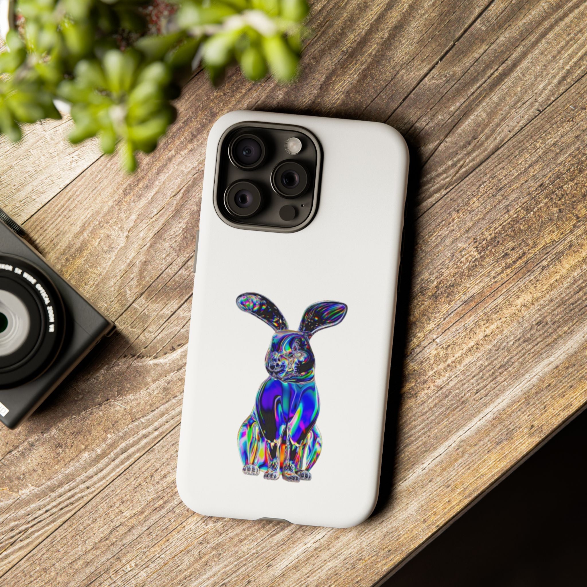 Holographic Bunny Phone Case
