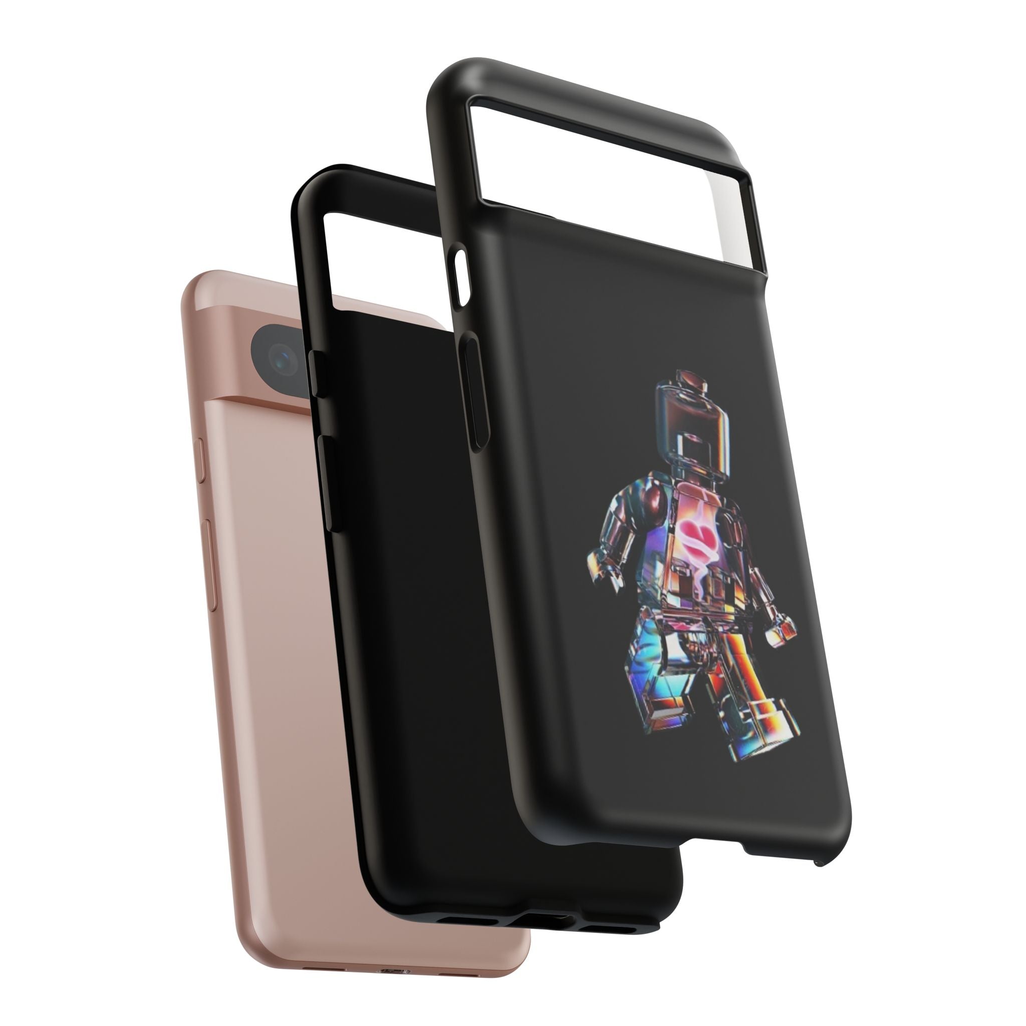 Holographic Brickman Phone Case
