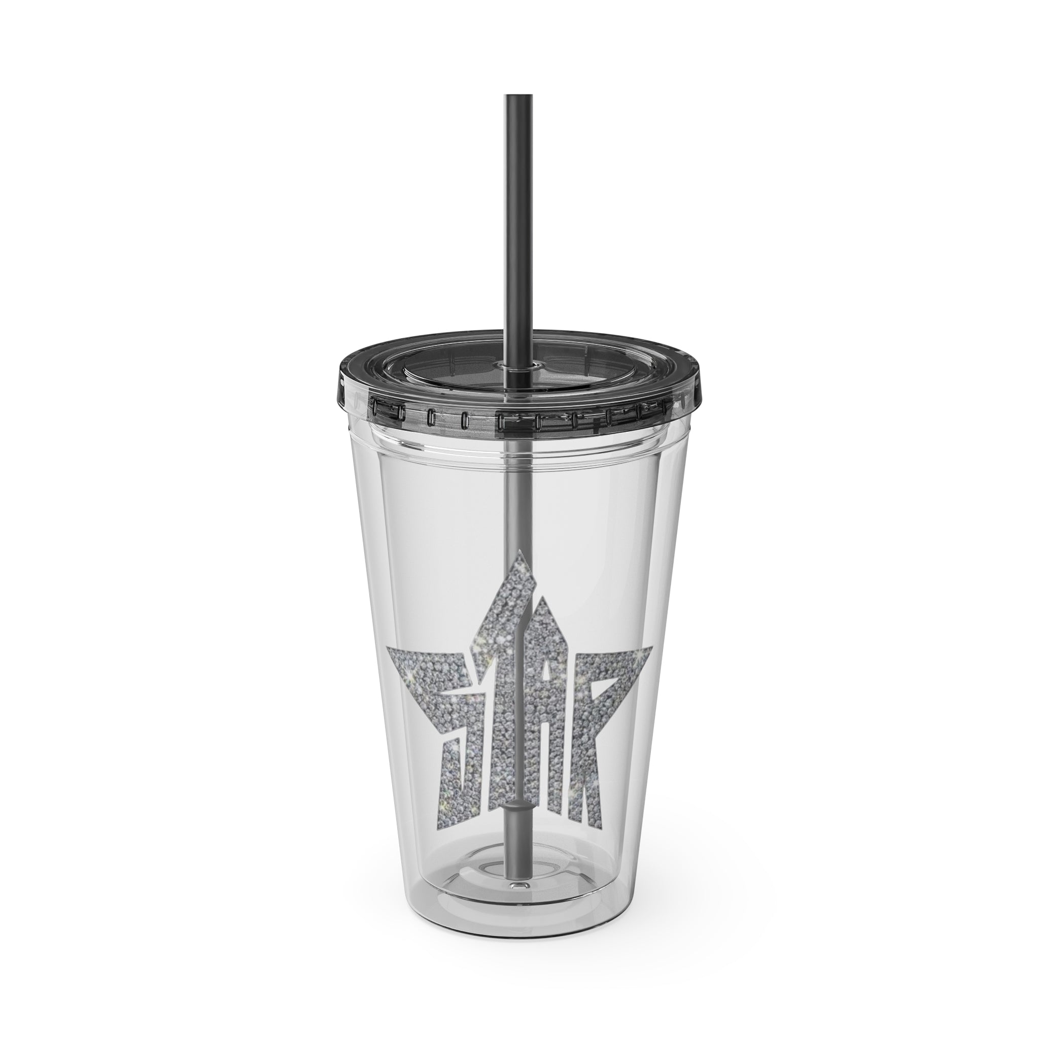VVS Star Tumbler with Straw, 16oz