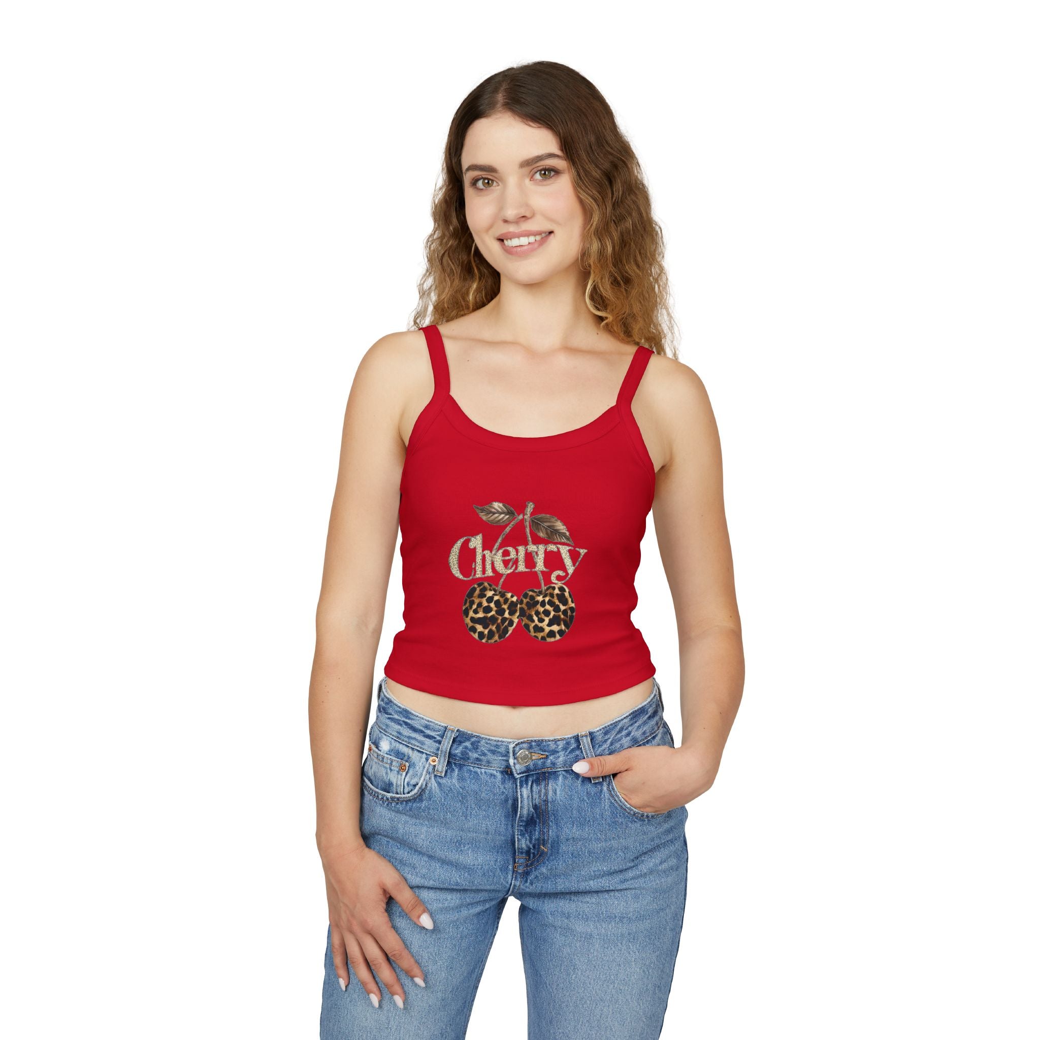 Leopard Cherry Tank