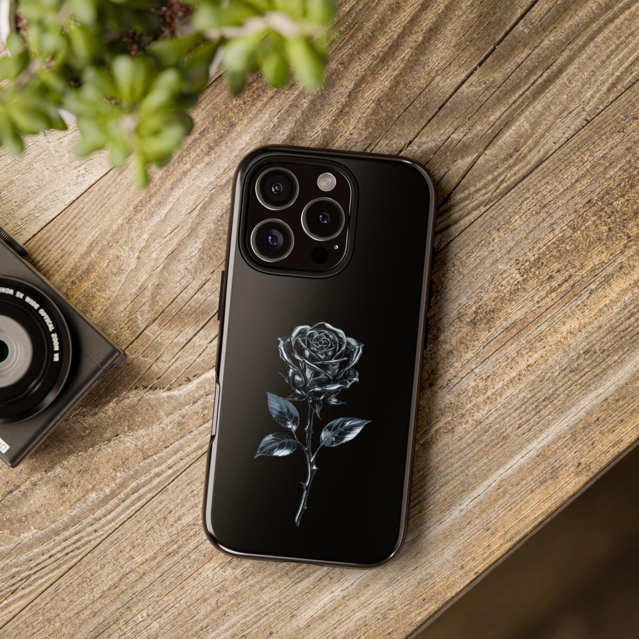 Metallic Rose Phone Case