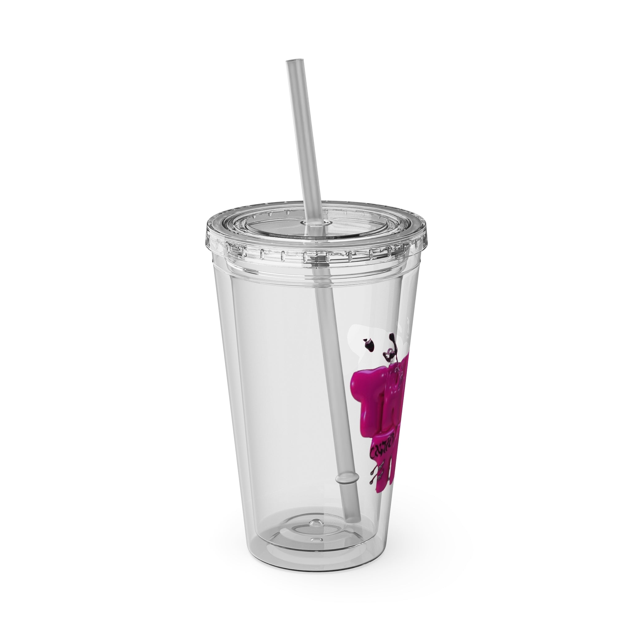 Thirst Trap Tumbler with Straw, 16oz
