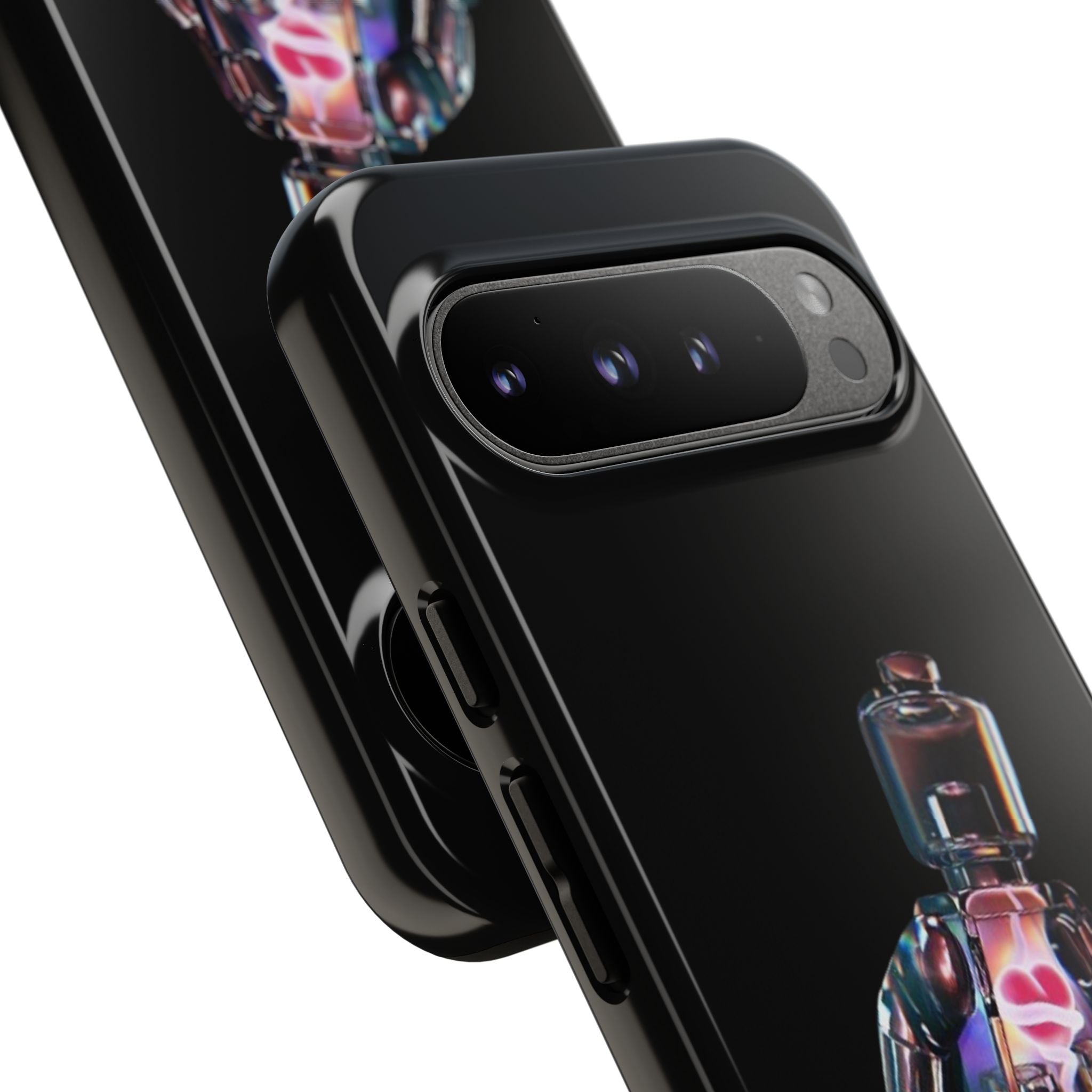 Holographic Brickman Phone Case