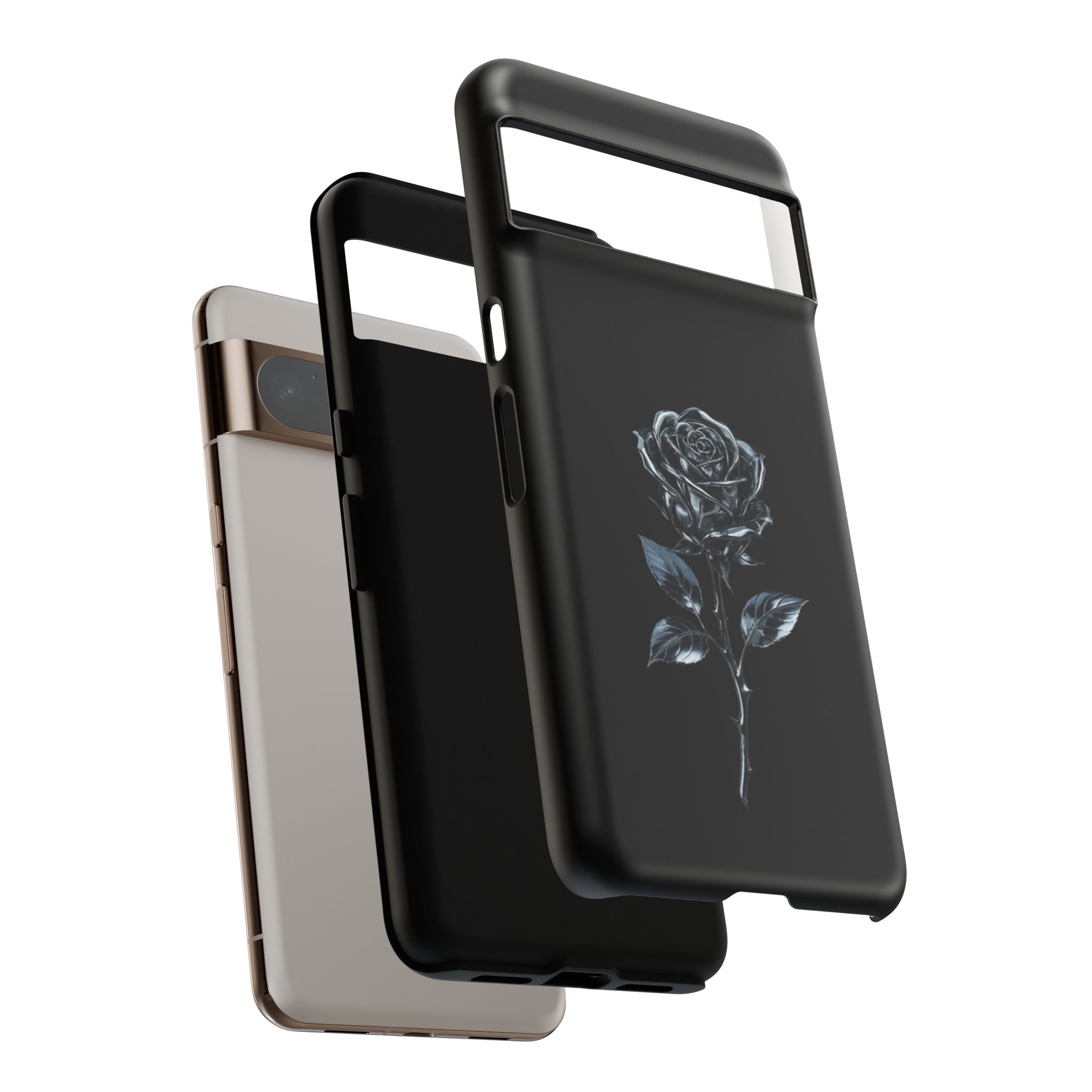 Metallic Rose Phone Case
