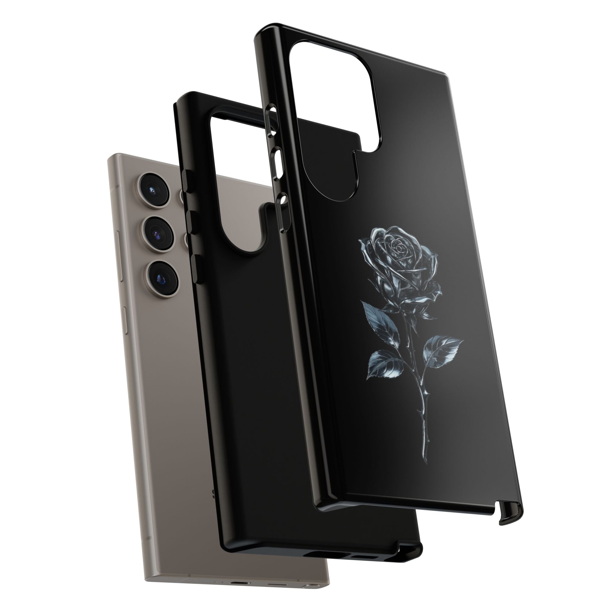 Metallic Rose Phone Case