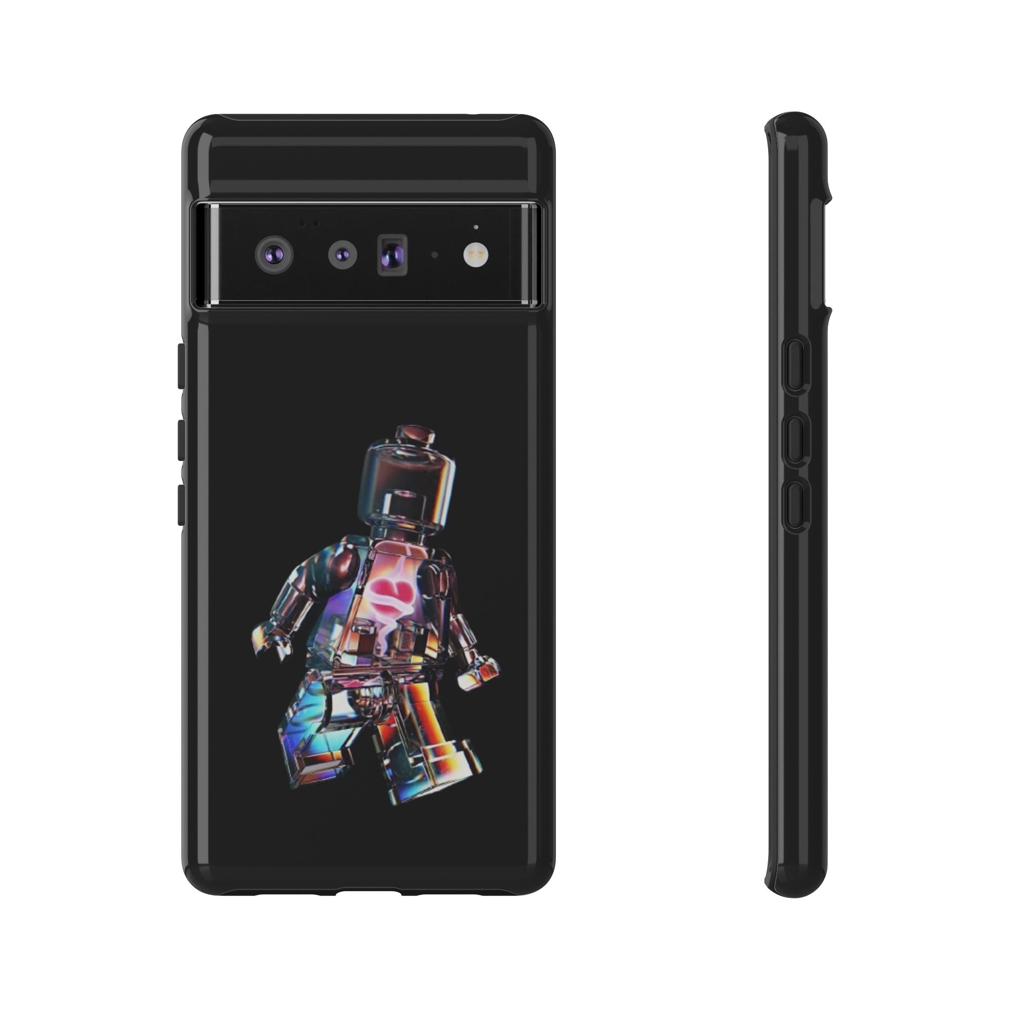 Holographic Brickman Phone Case