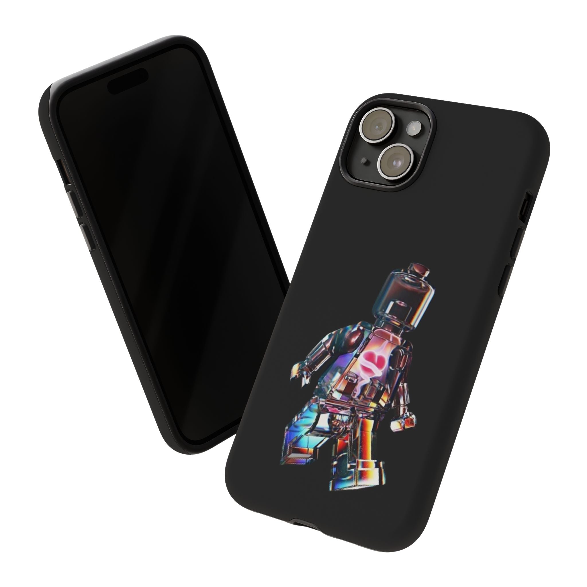 Holographic Brickman Phone Case