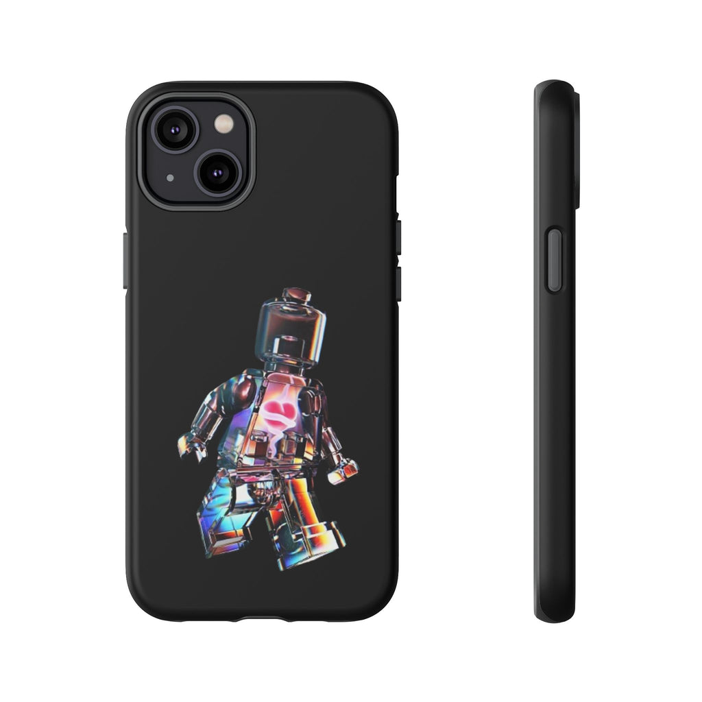 Holographic Brickman Phone Case