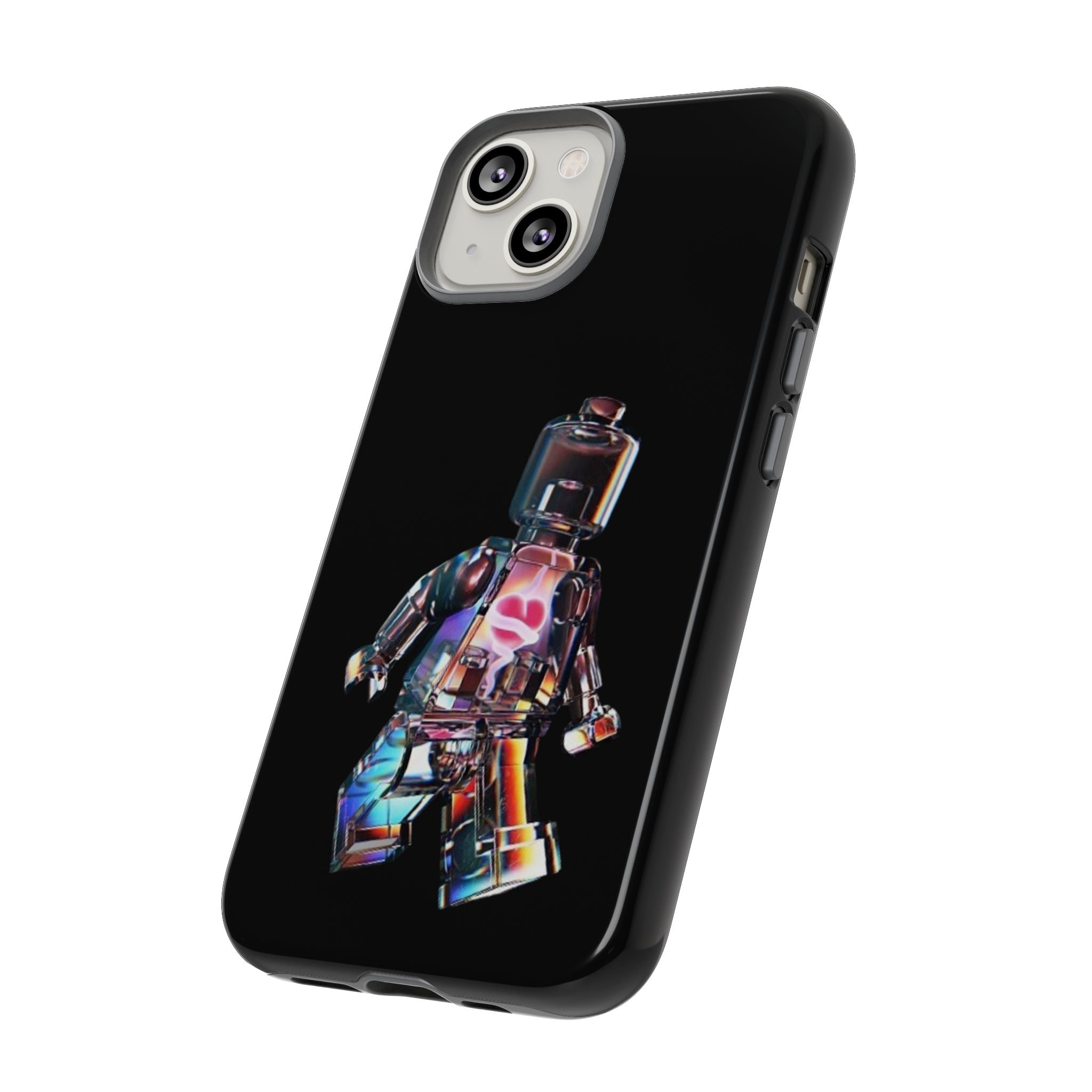 Holographic Brickman Phone Case