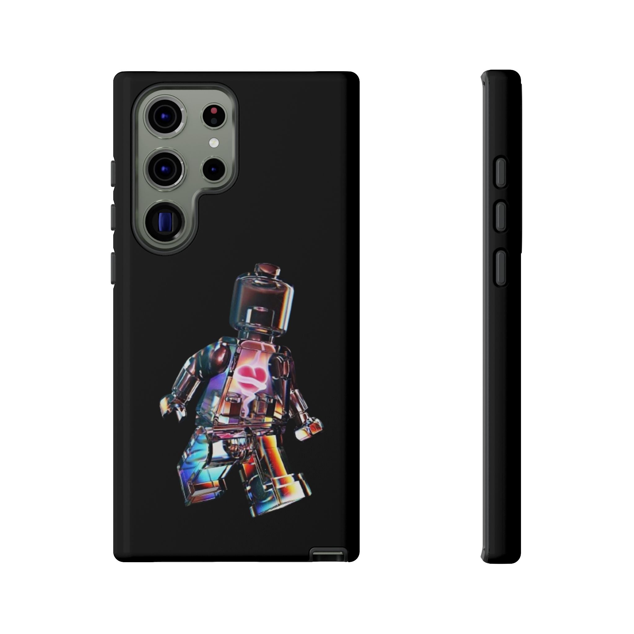 Holographic Brickman Phone Case