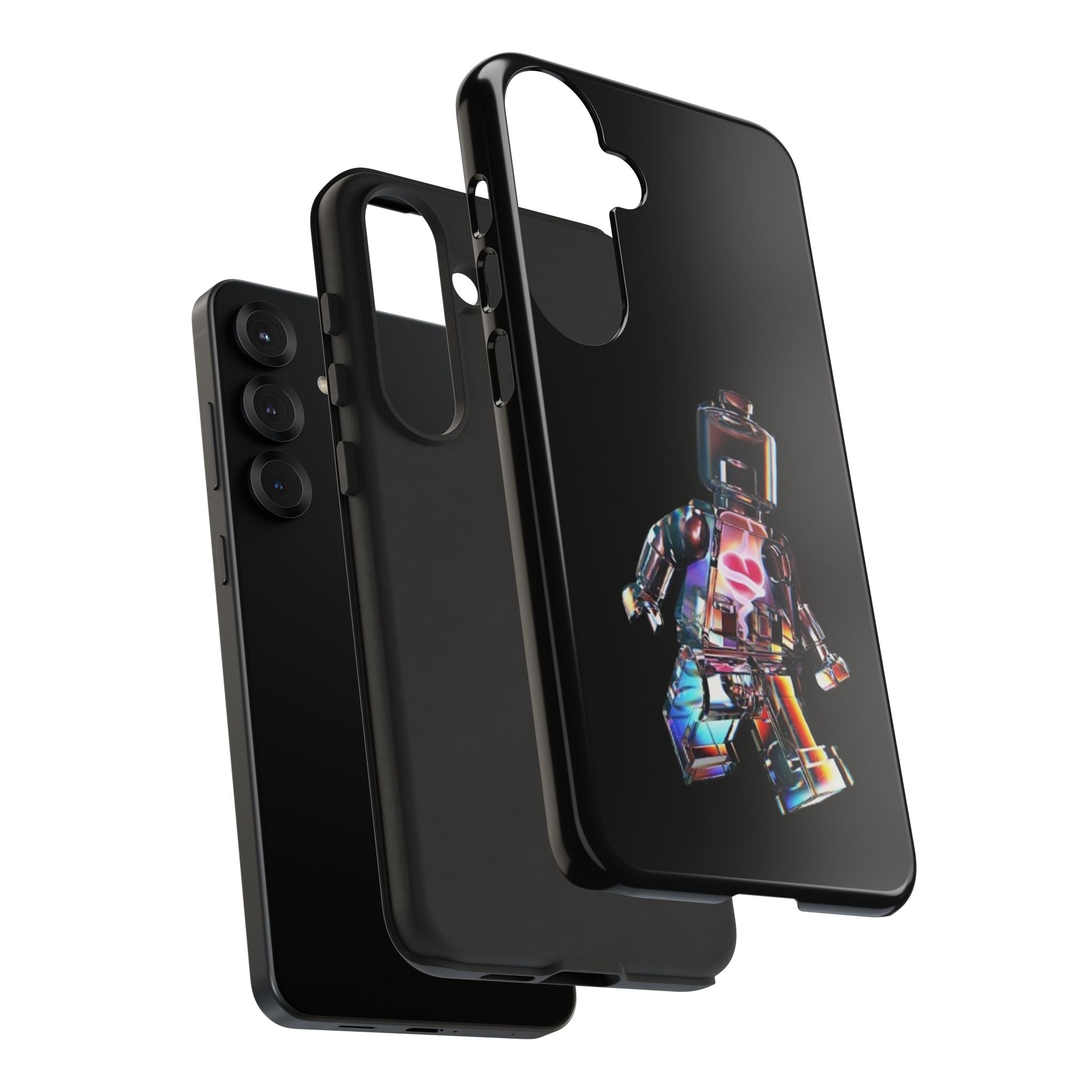 Holographic Brickman Phone Case