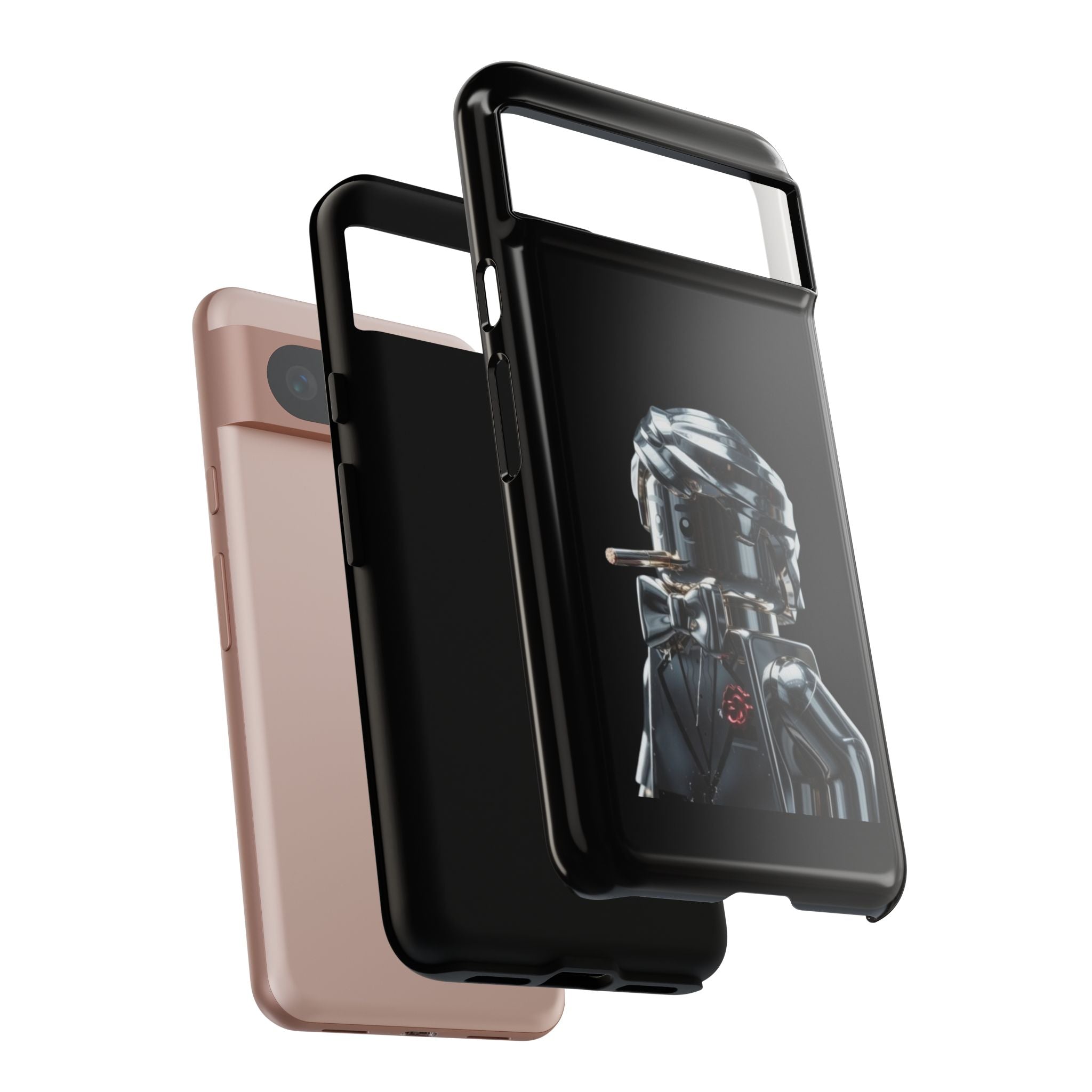 Shiny Brickman Phone Case