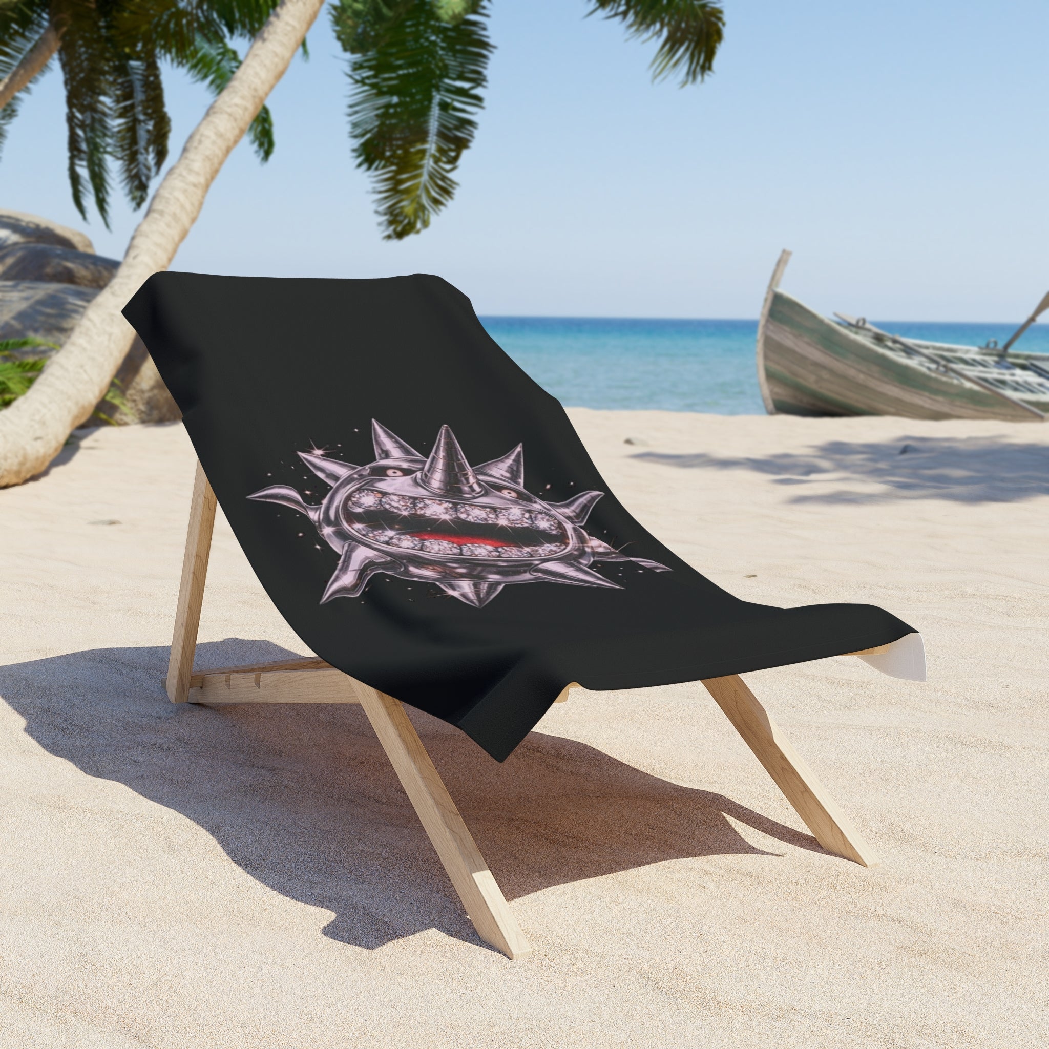 Iced Spike Beach Towel