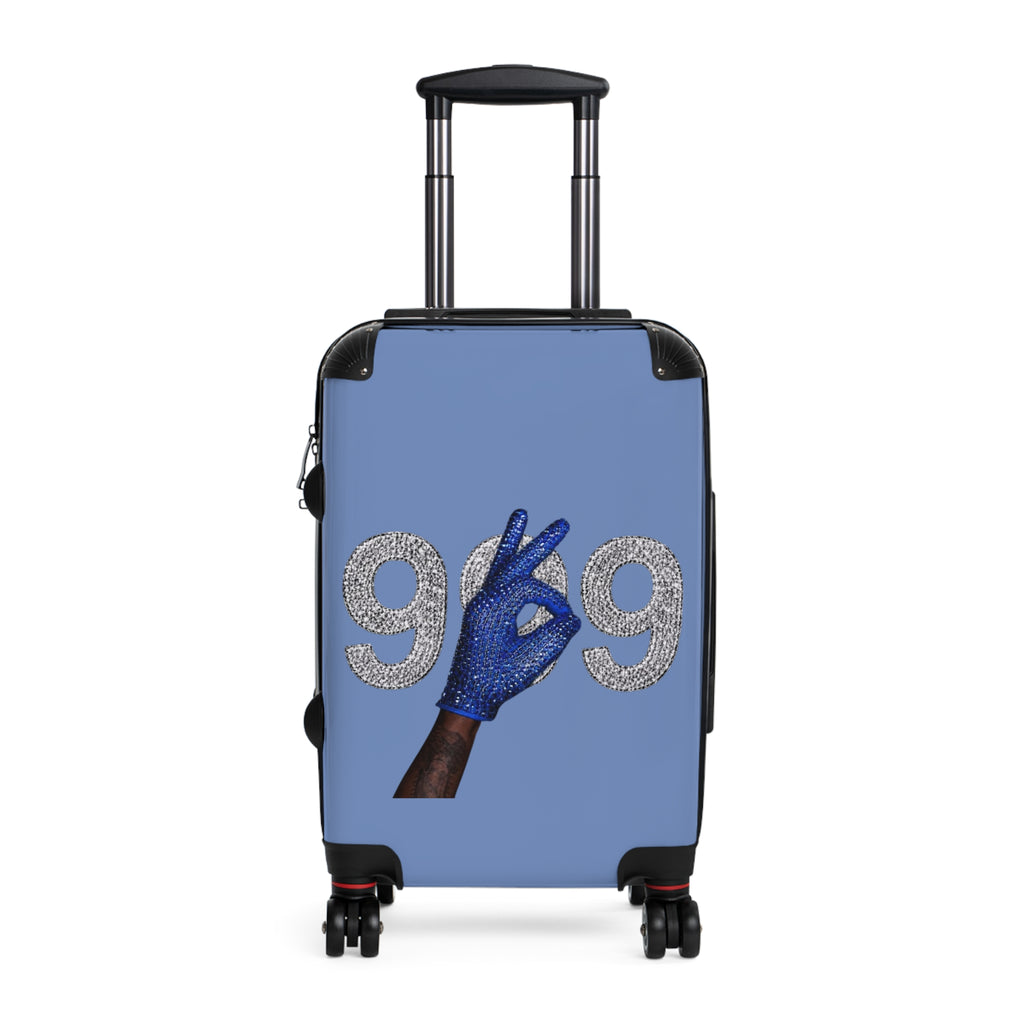 Blue 999 Suitcase