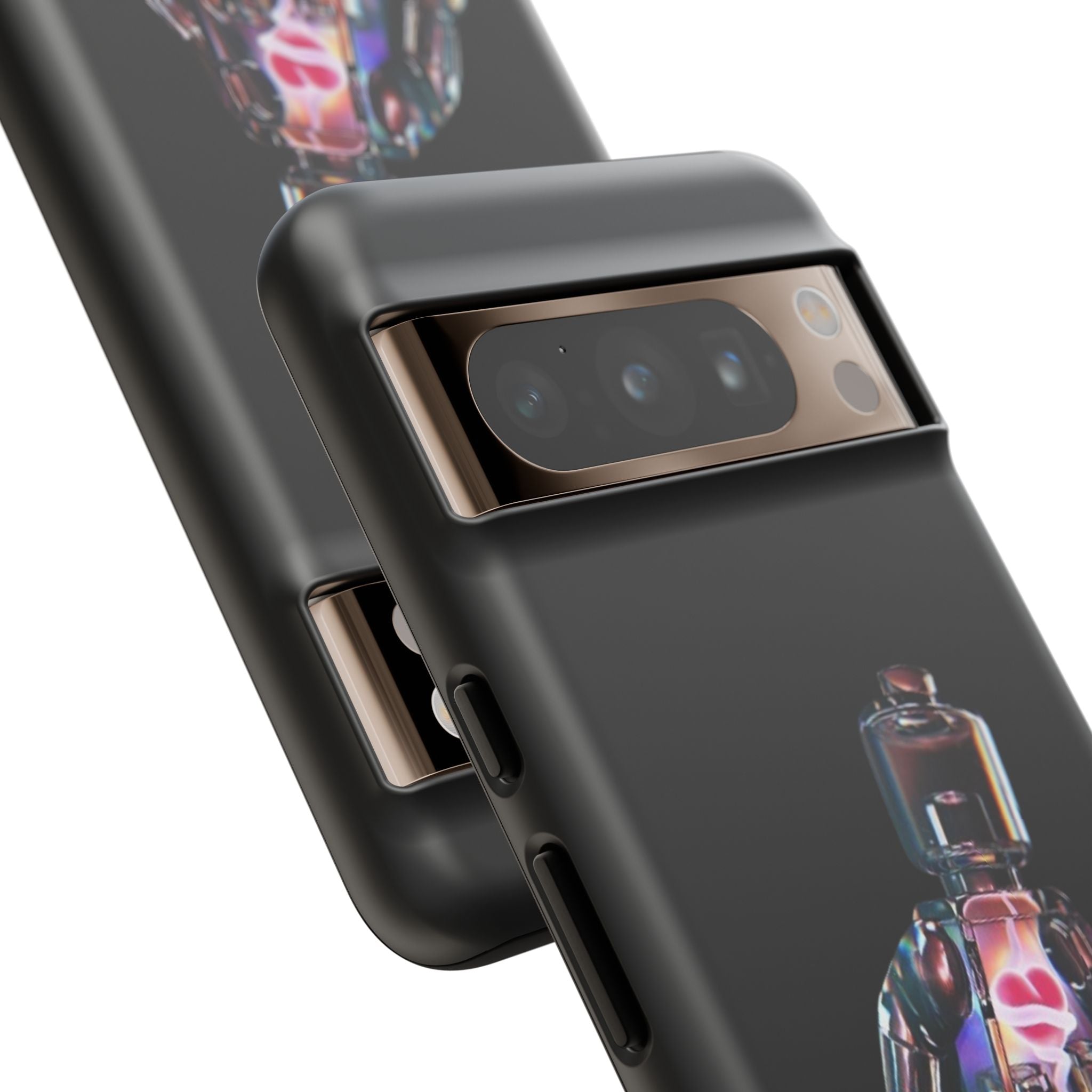 Holographic Brickman Phone Case