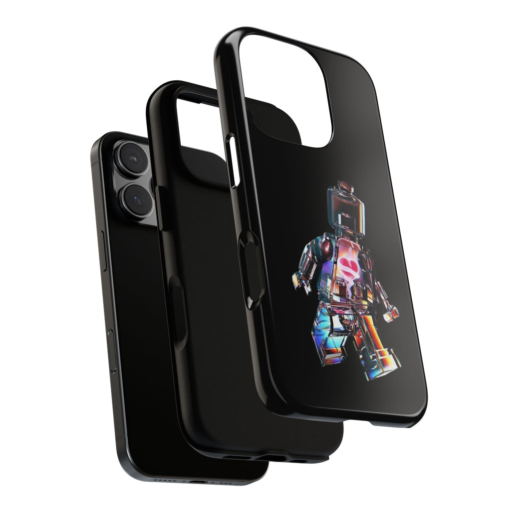 Holographic Brickman Phone Case