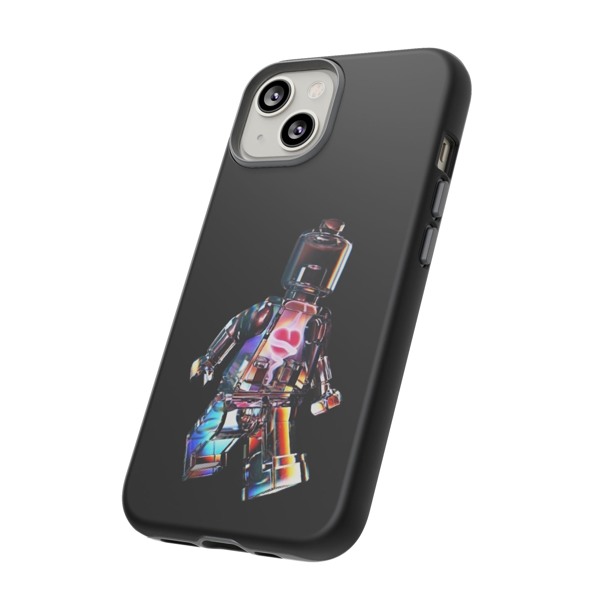 Holographic Brickman Phone Case