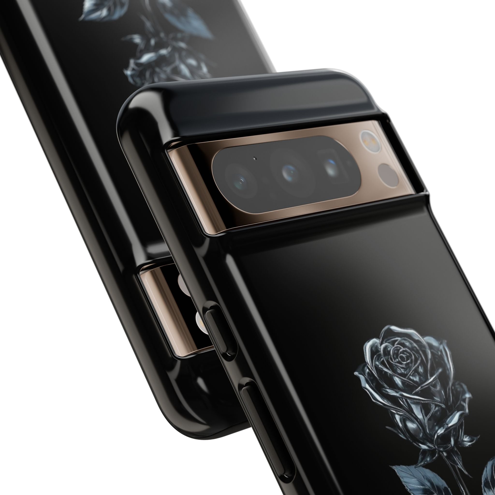 Metallic Rose Phone Case