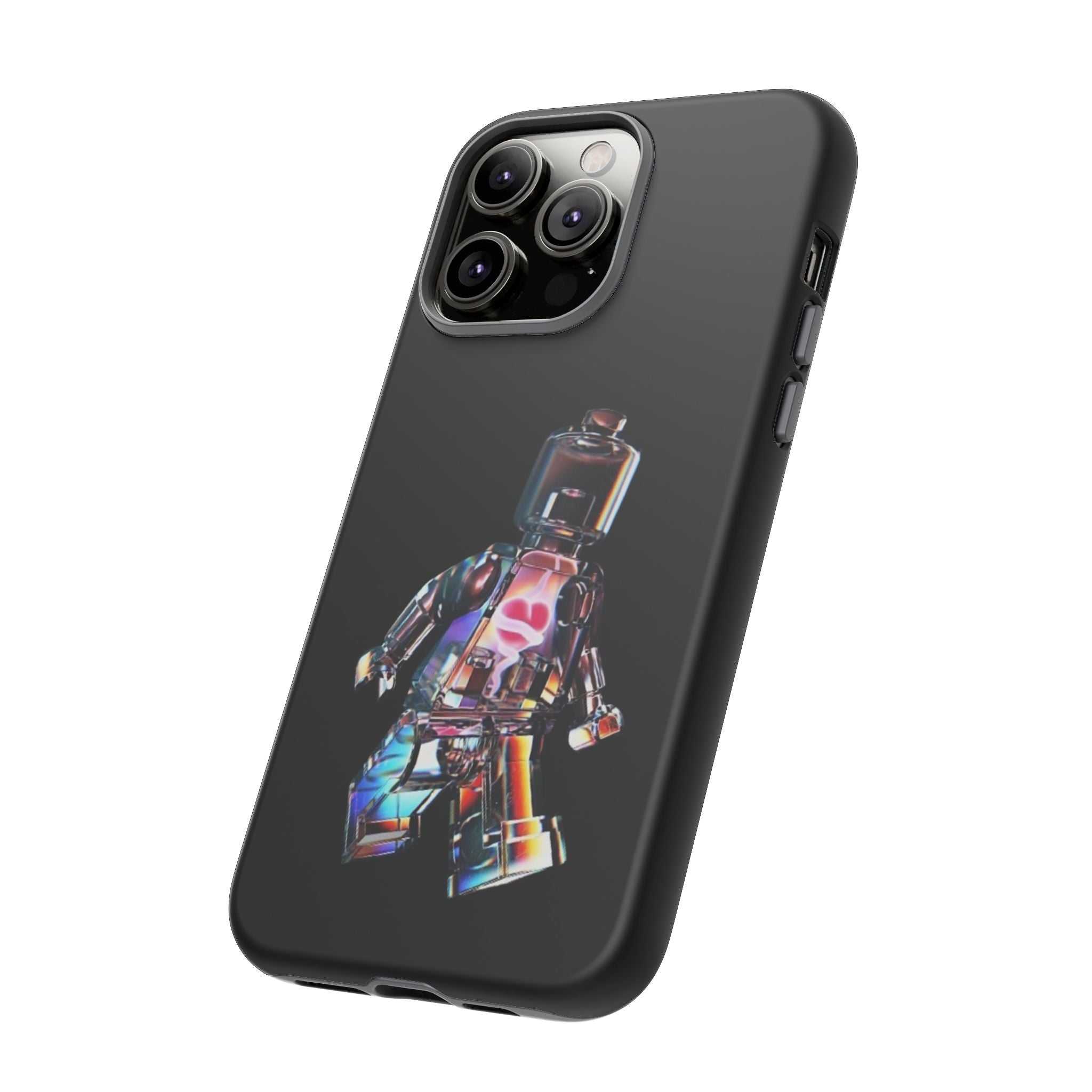 Holographic Brickman Phone Case