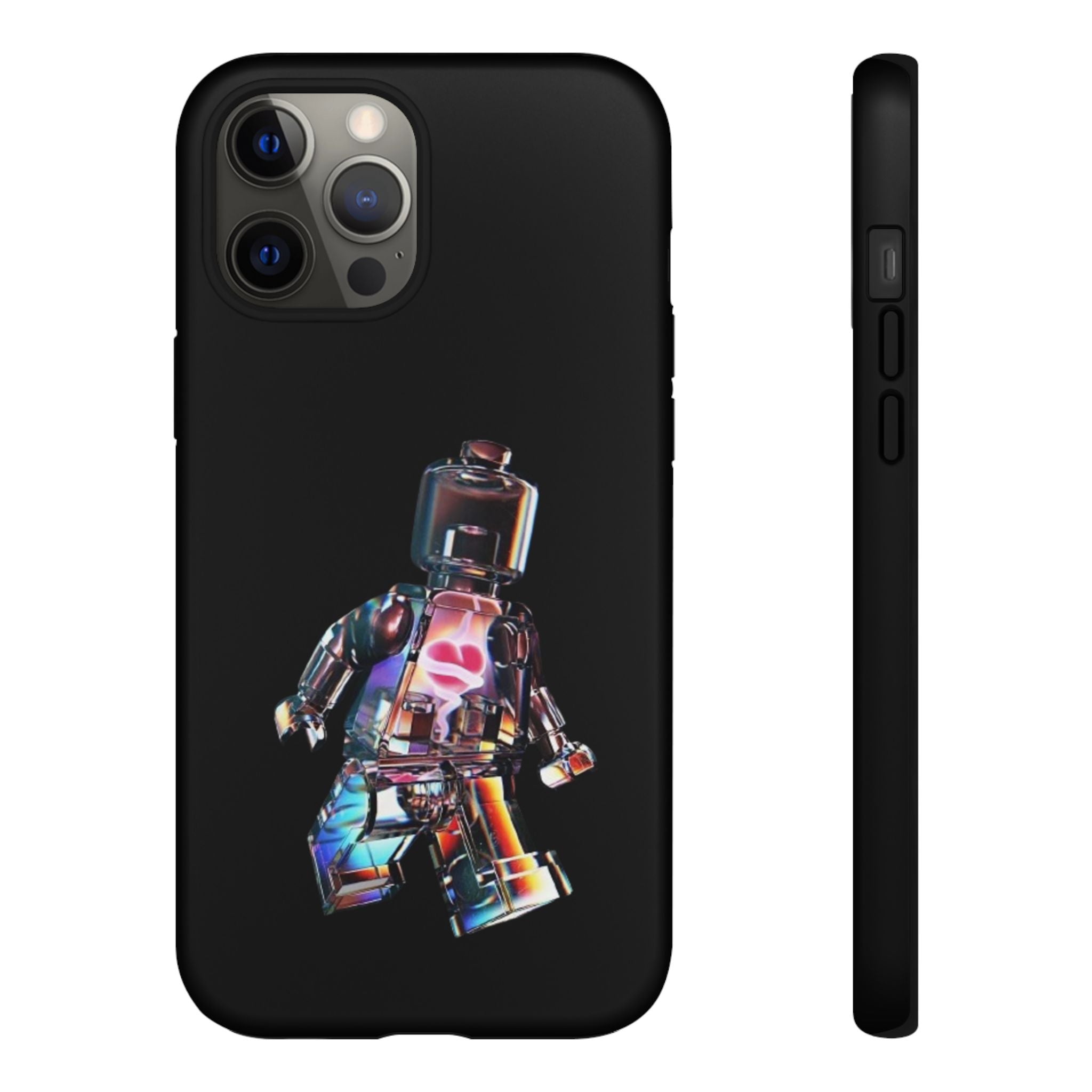 Holographic Brickman Phone Case