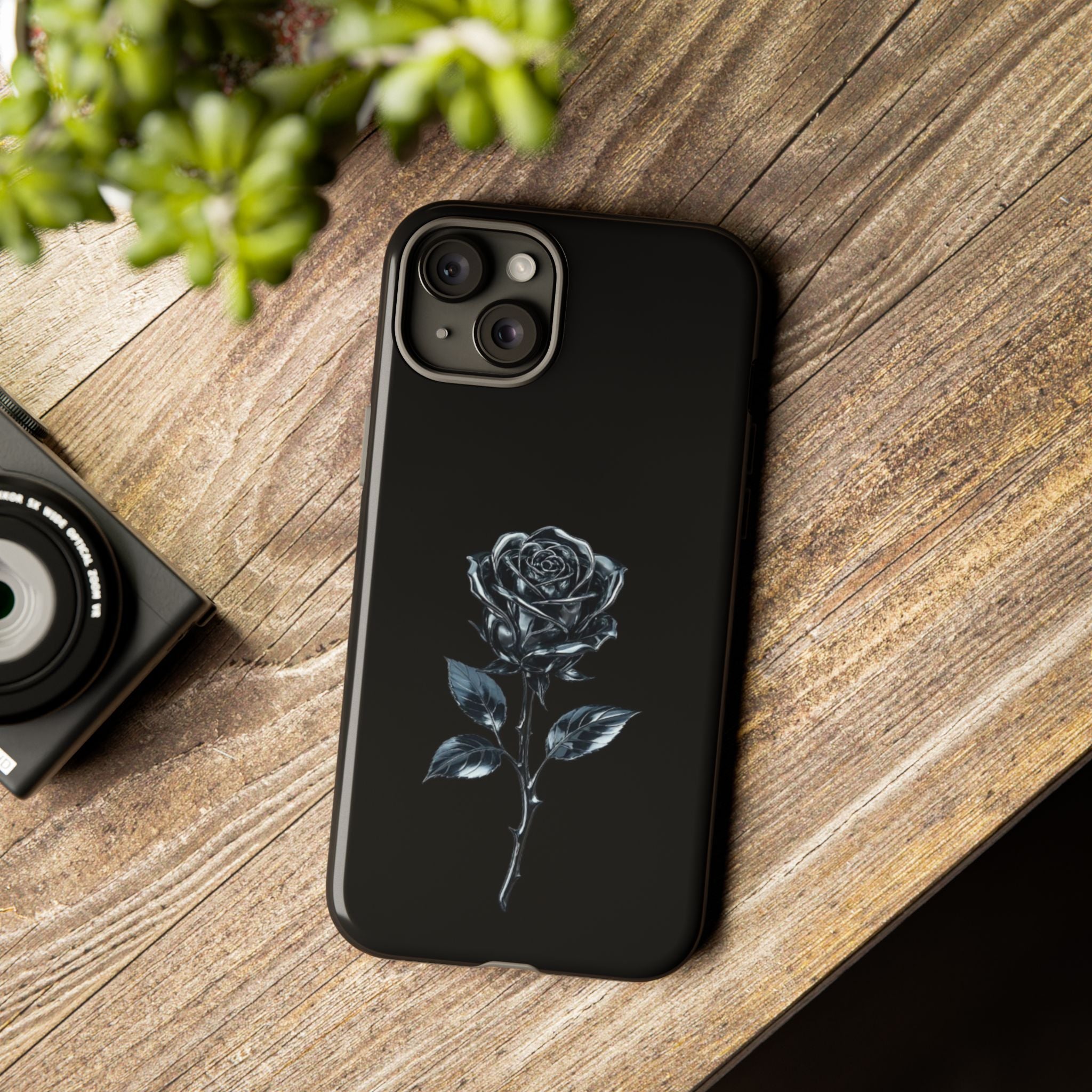 Metallic Rose Phone Case
