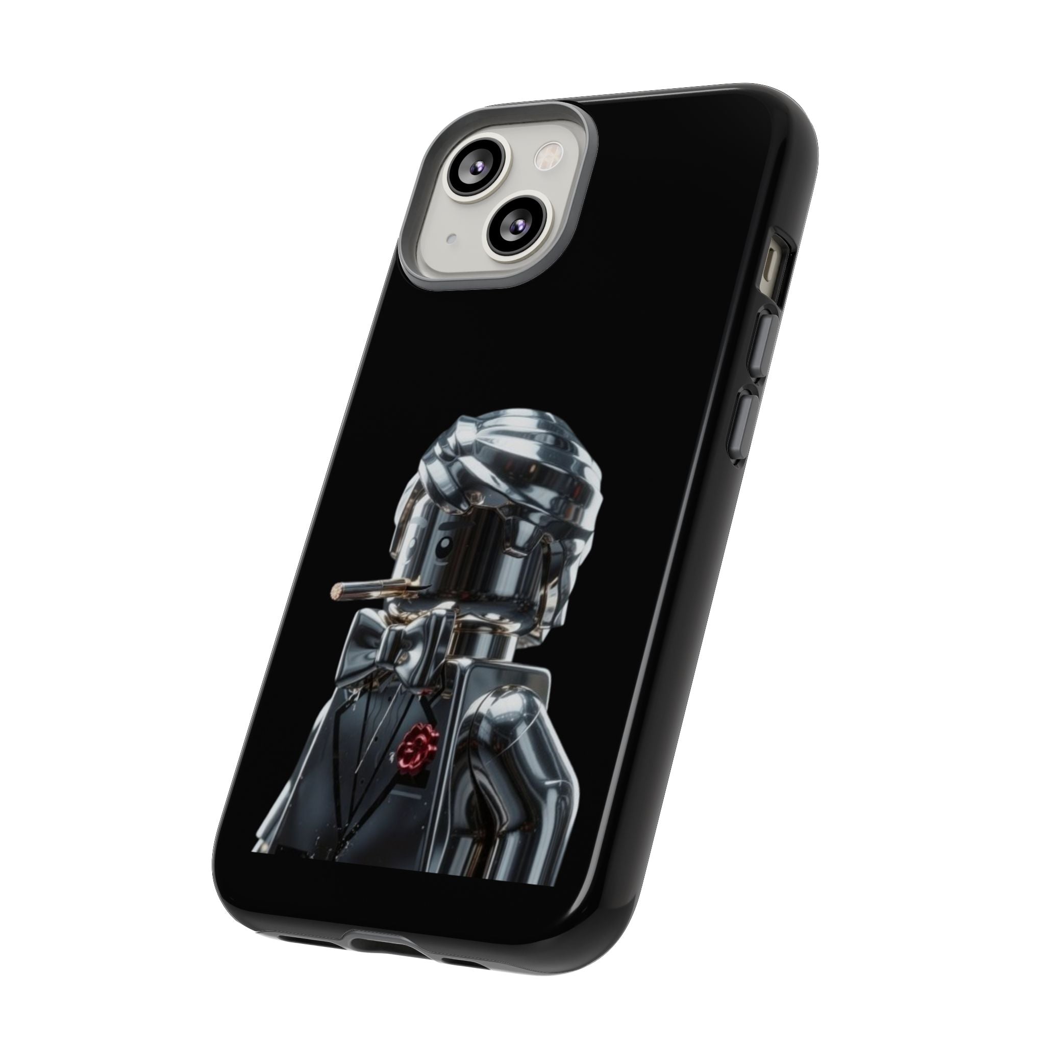 Shiny Brickman Phone Case