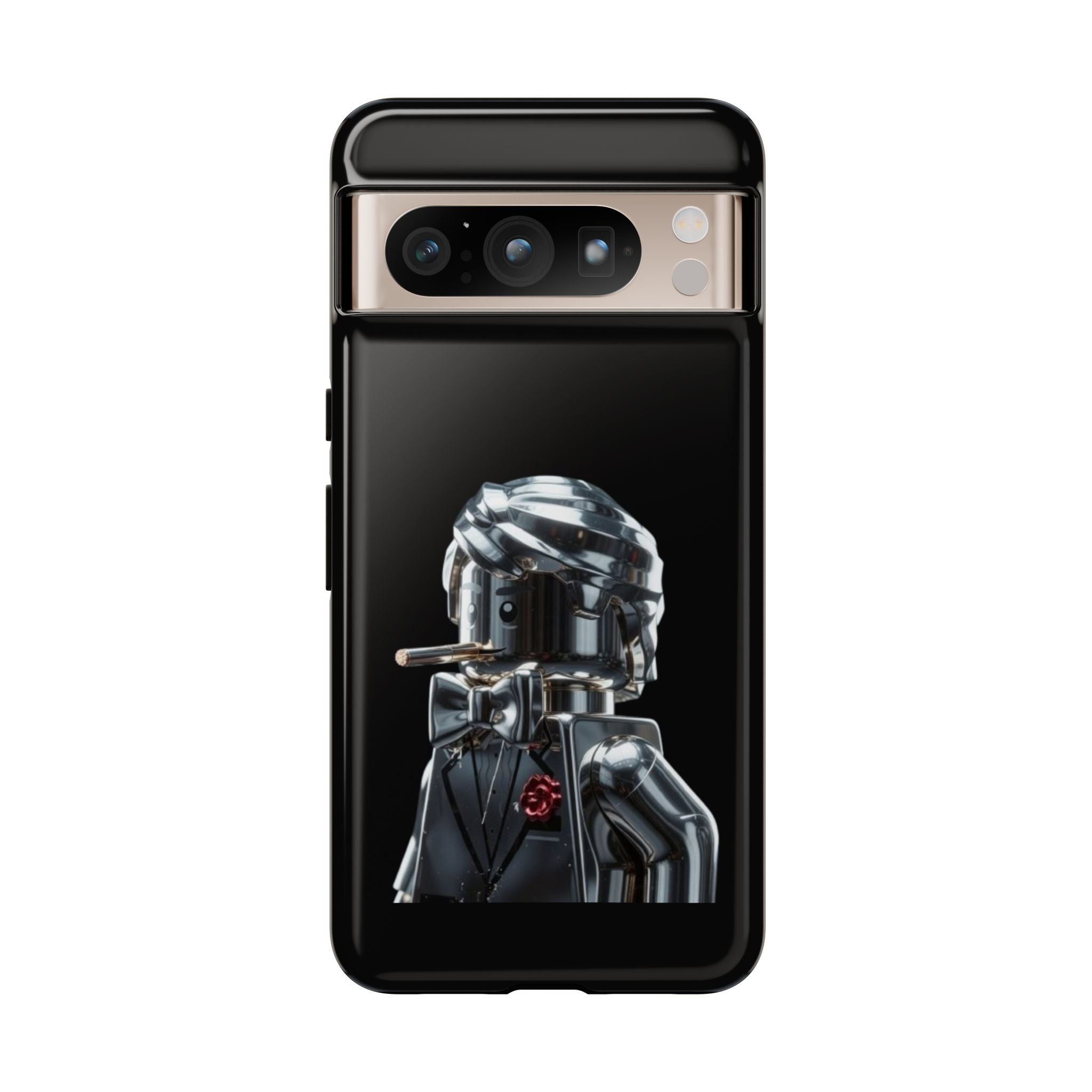 Shiny Brickman Phone Case