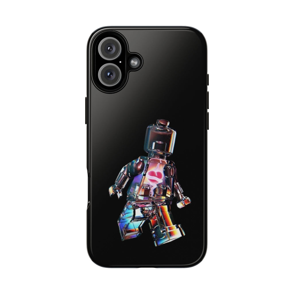 Holographic Brickman Phone Case