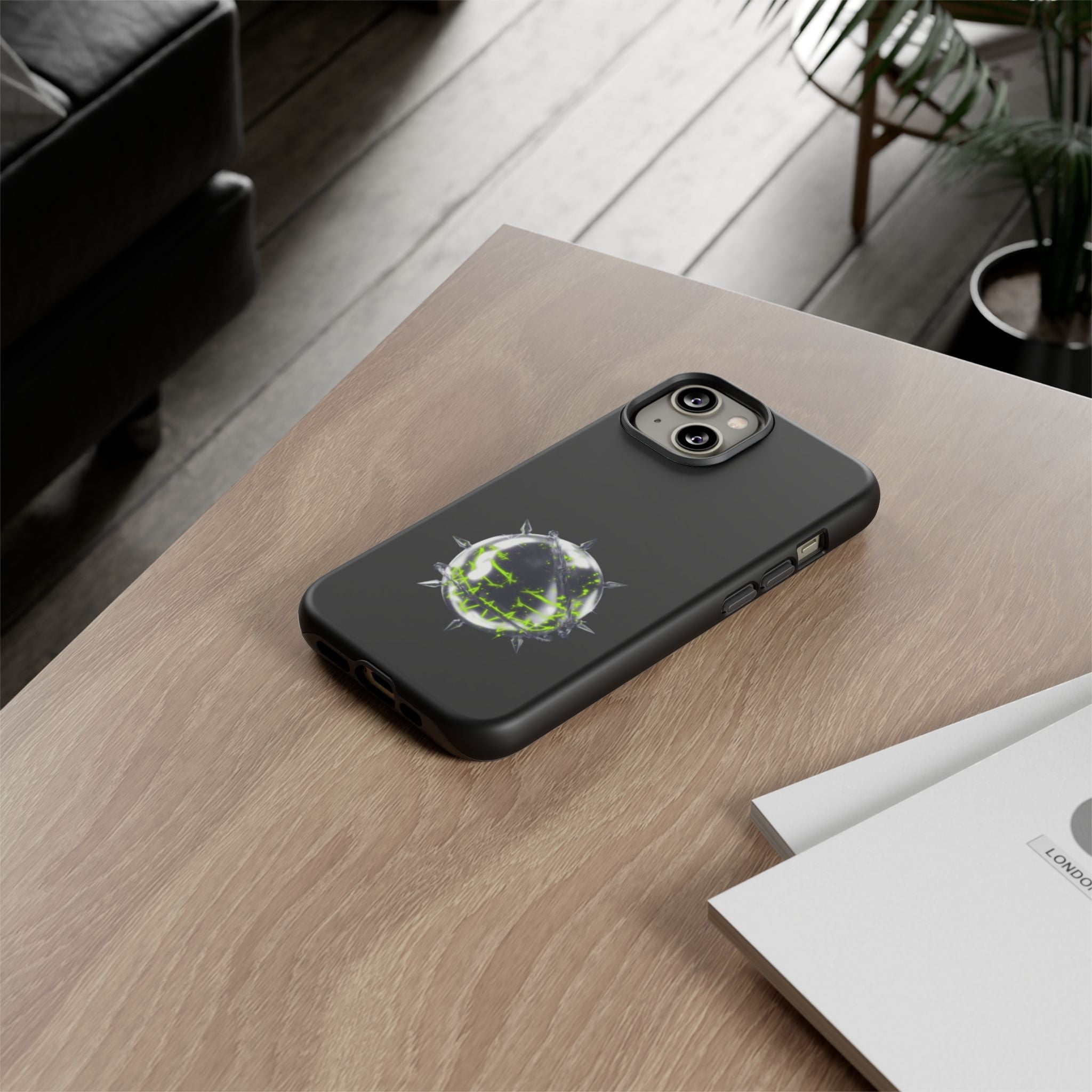 Spiky Metal Ball Phone Case