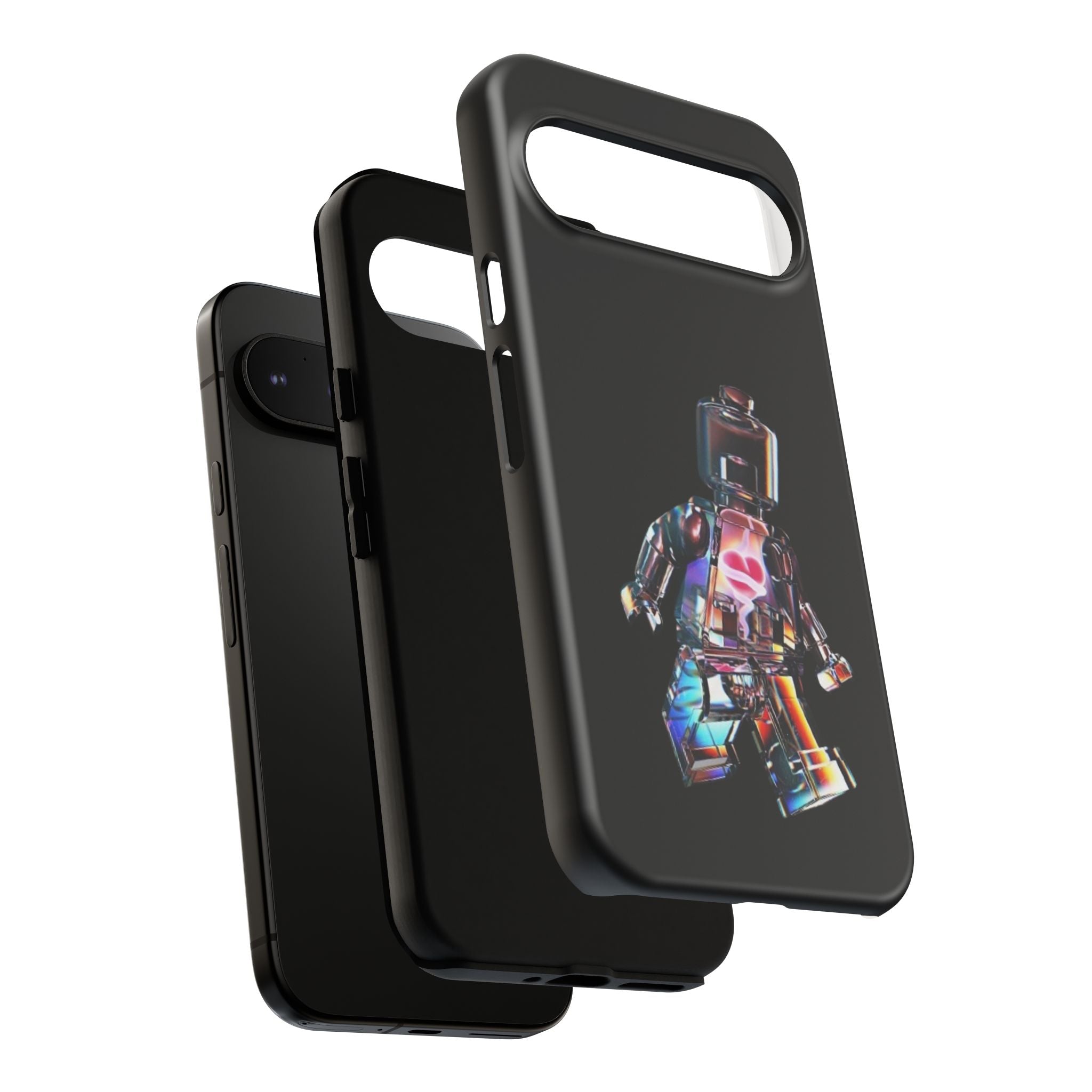 Holographic Brickman Phone Case