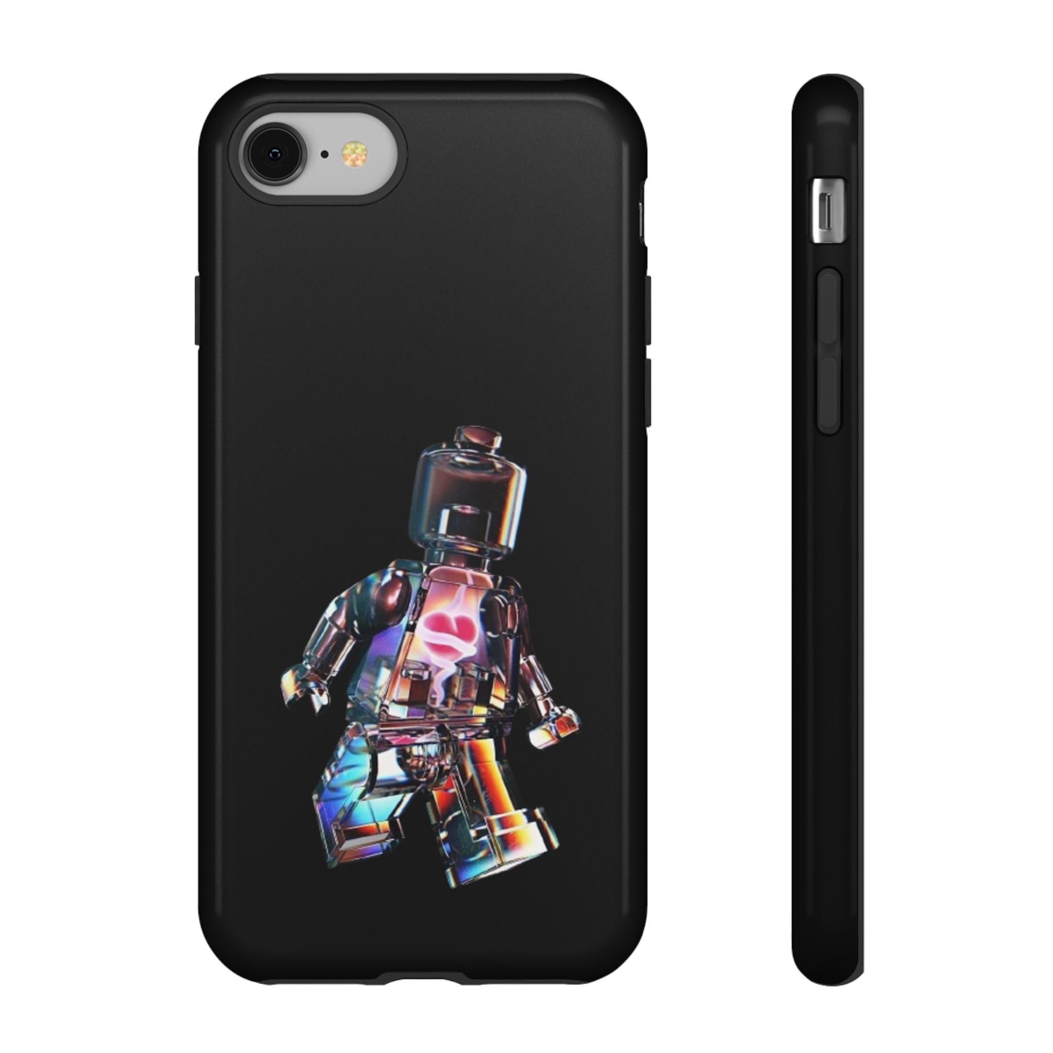 Holographic Brickman Phone Case