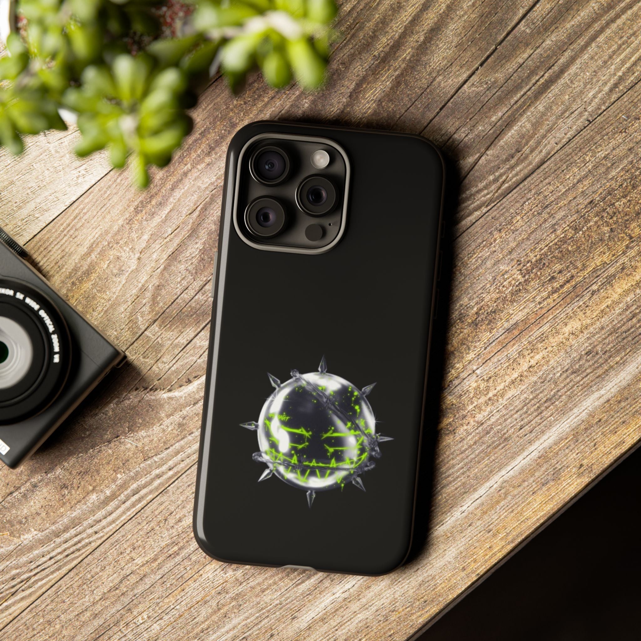 Spiky Metal Ball Phone Case