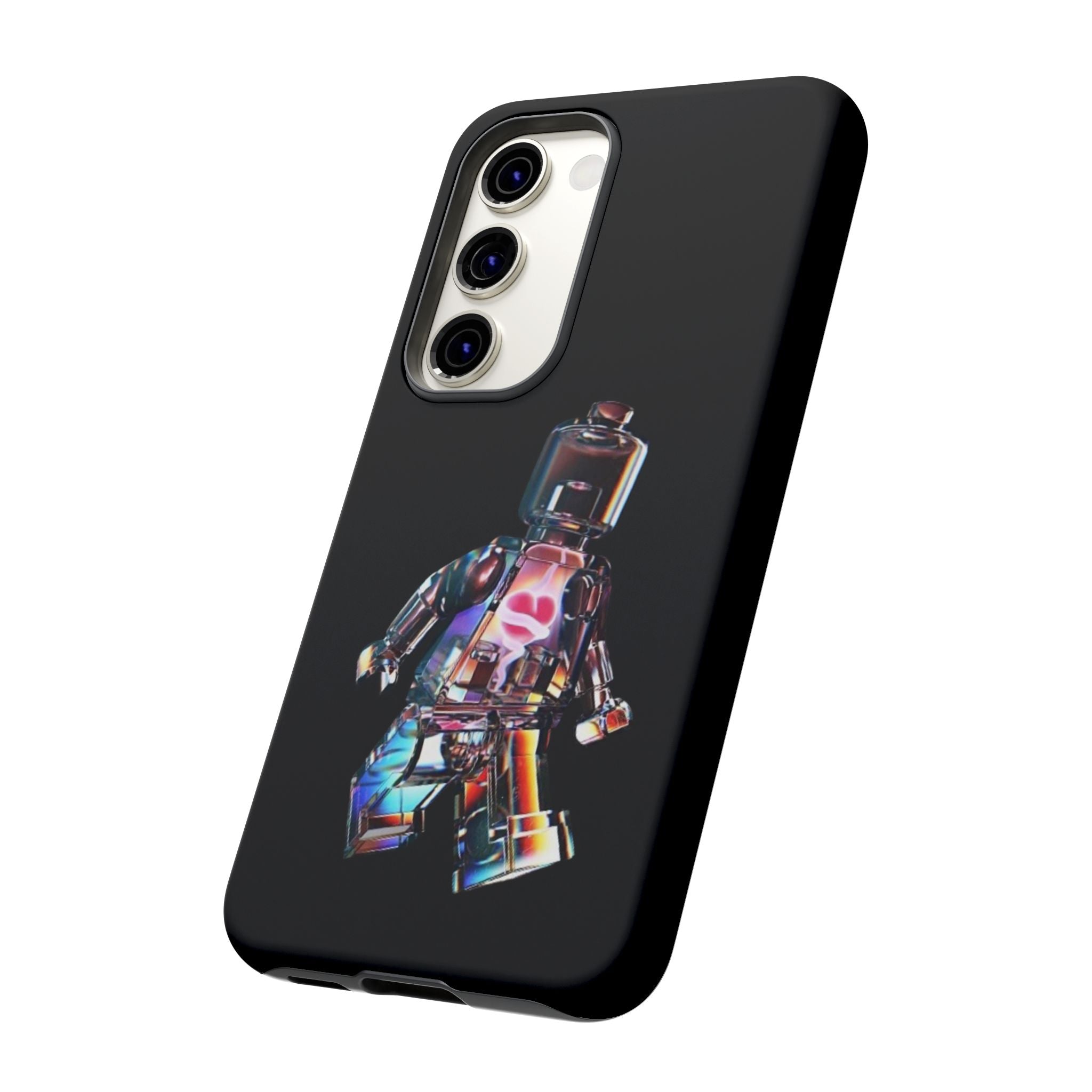 Holographic Brickman Phone Case