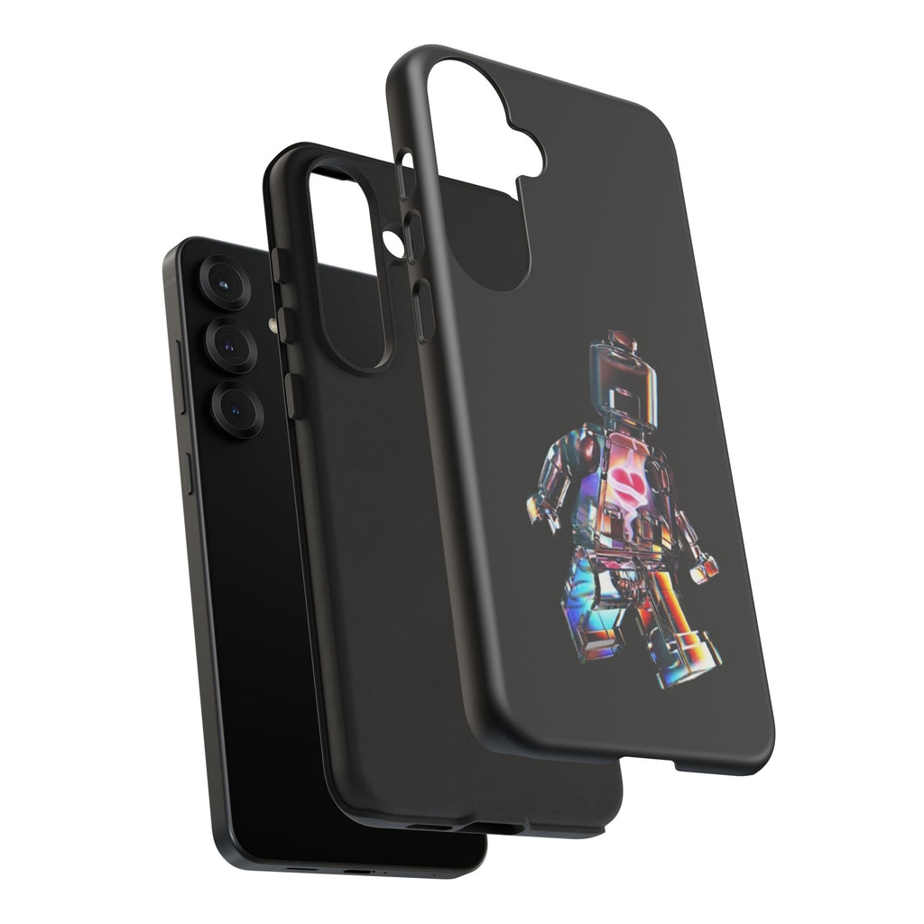 Holographic Brickman Phone Case