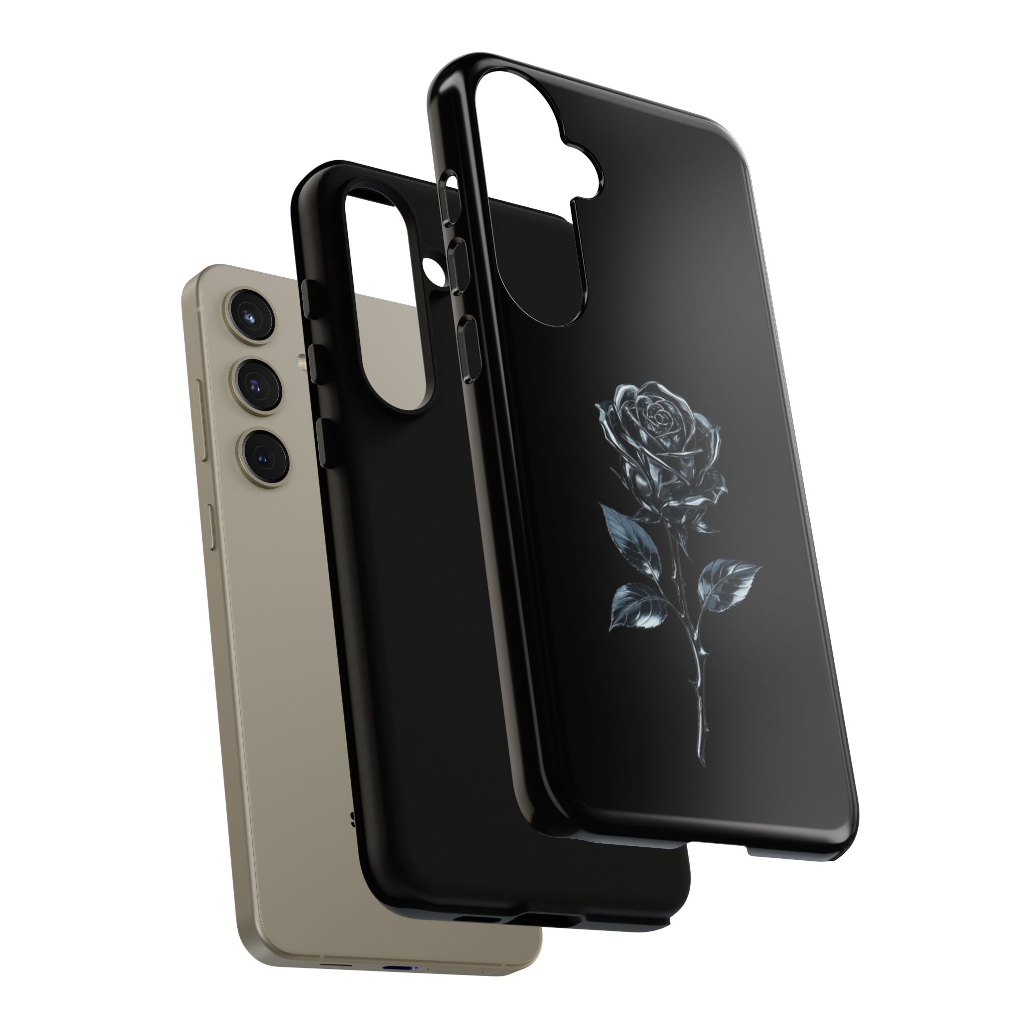 Metallic Rose Phone Case