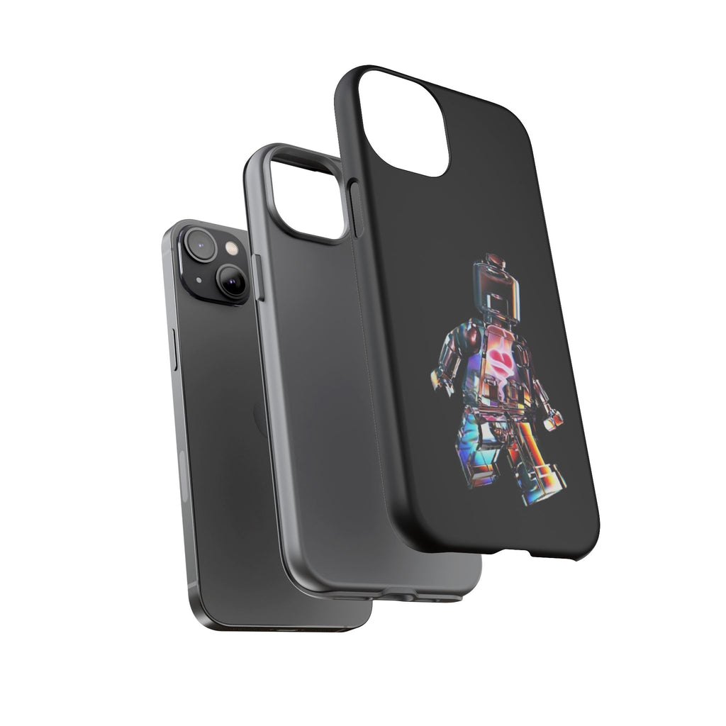 Holographic Brickman Phone Case