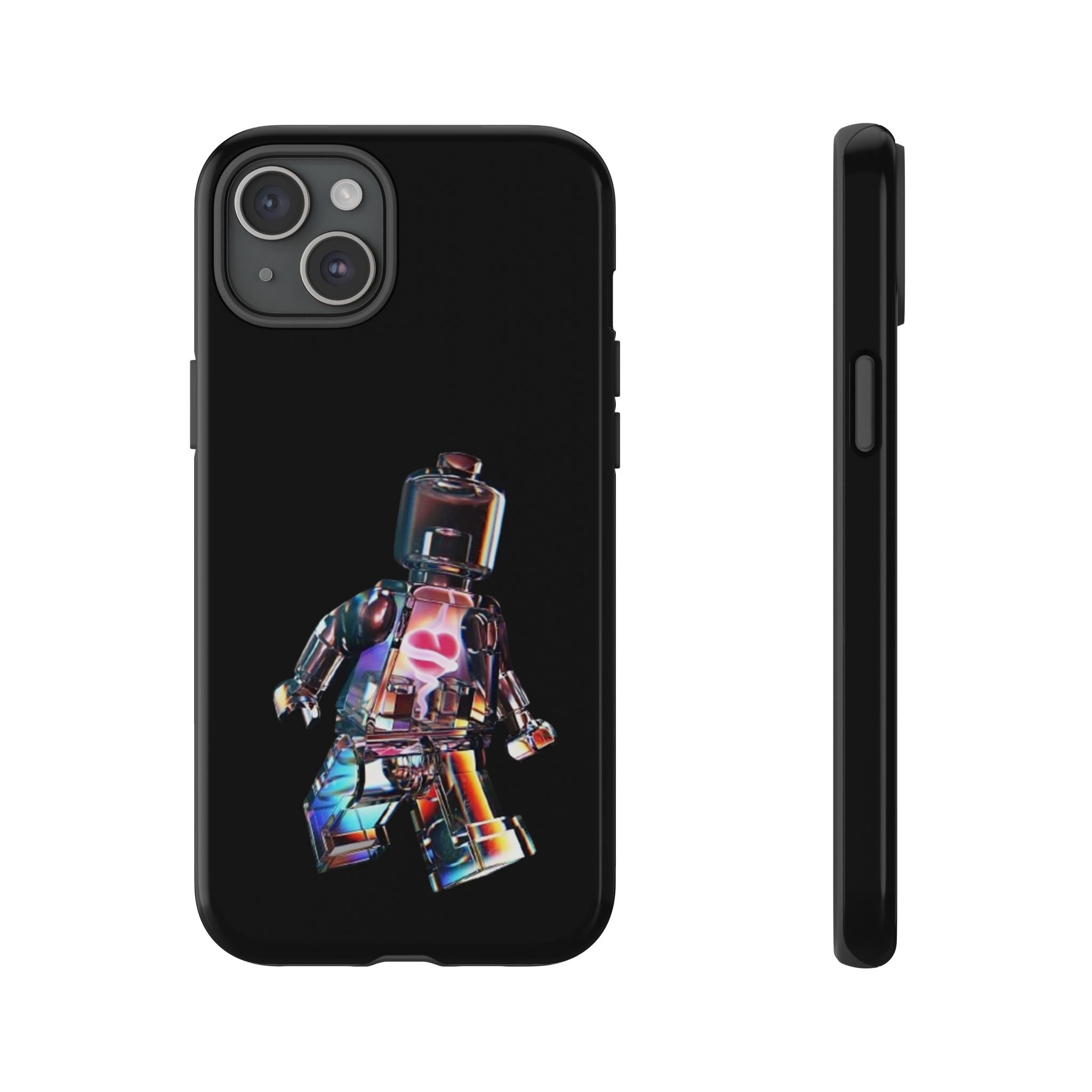 Holographic Brickman Phone Case