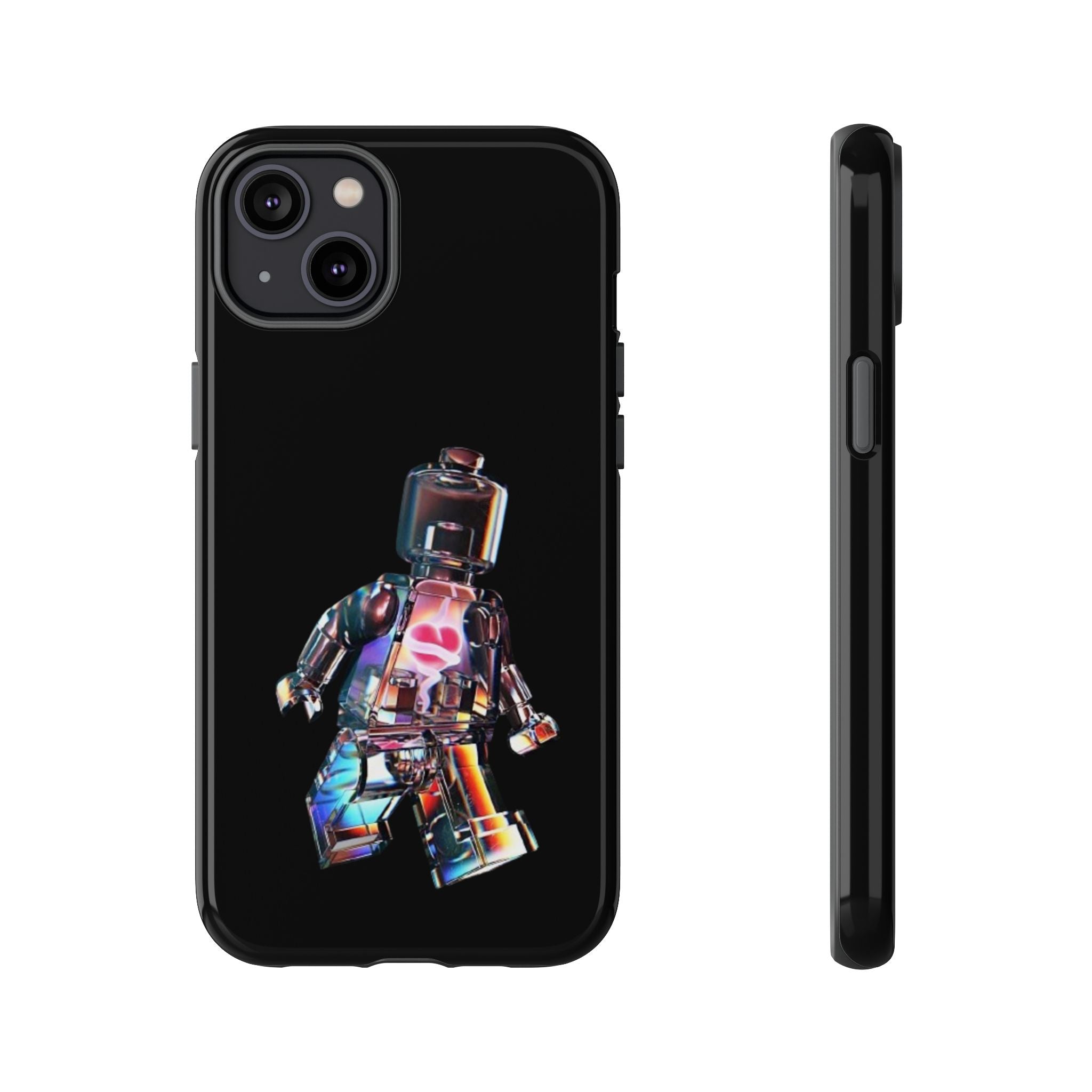Holographic Brickman Phone Case