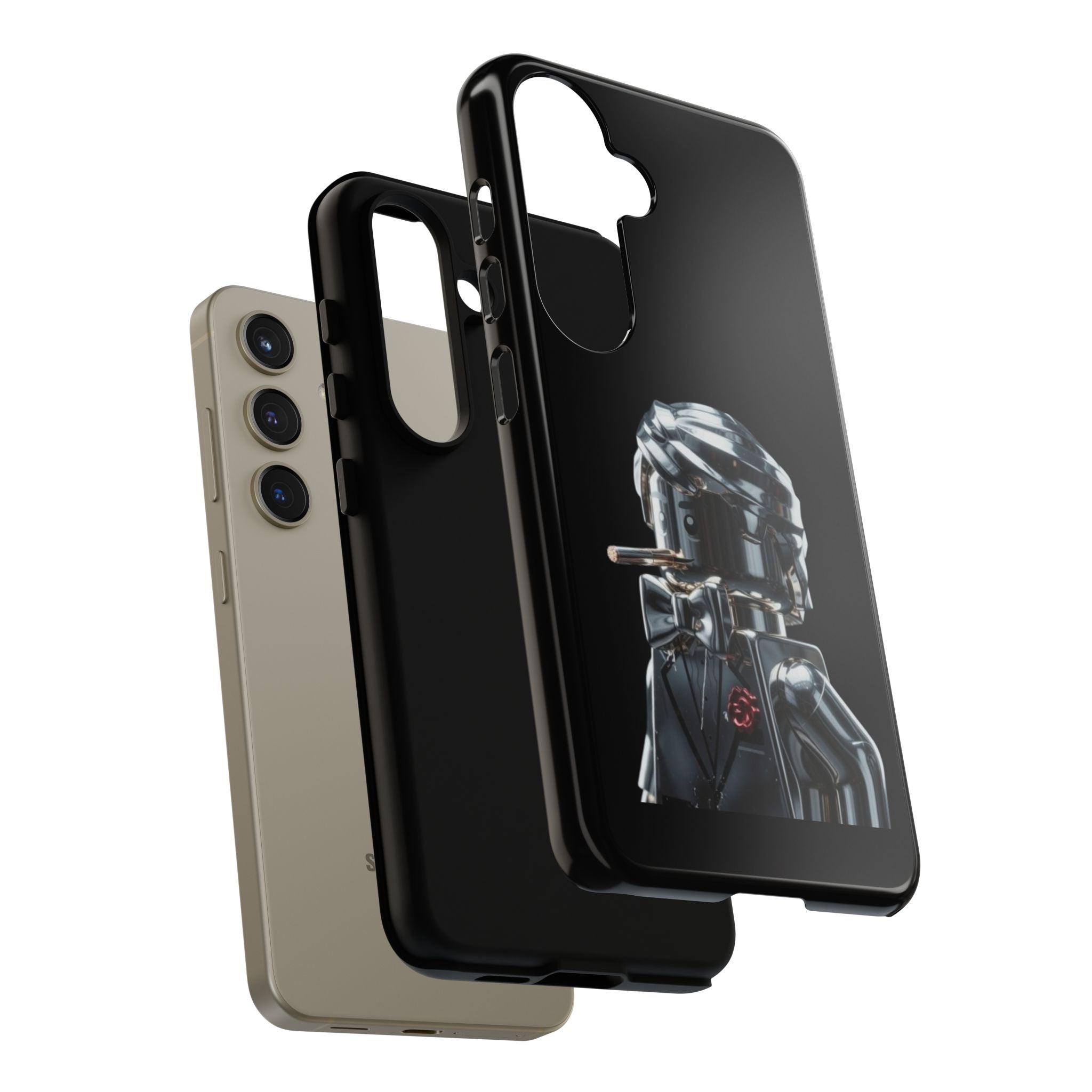 Shiny Brickman Phone Case