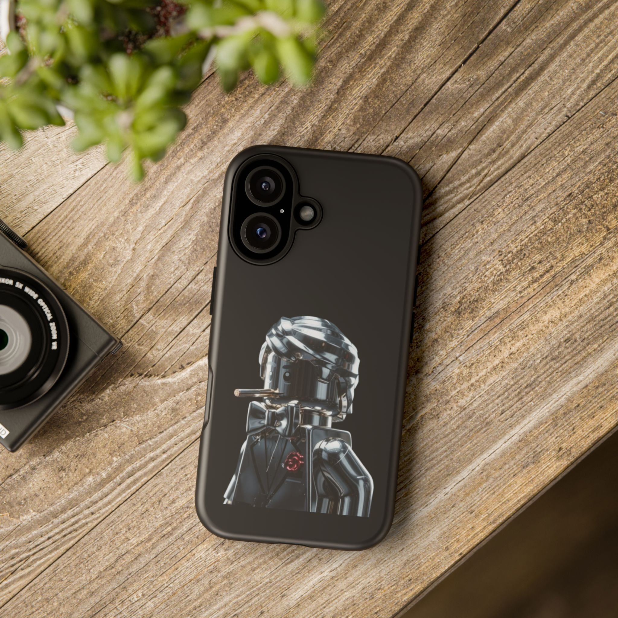 Shiny Brickman Phone Case