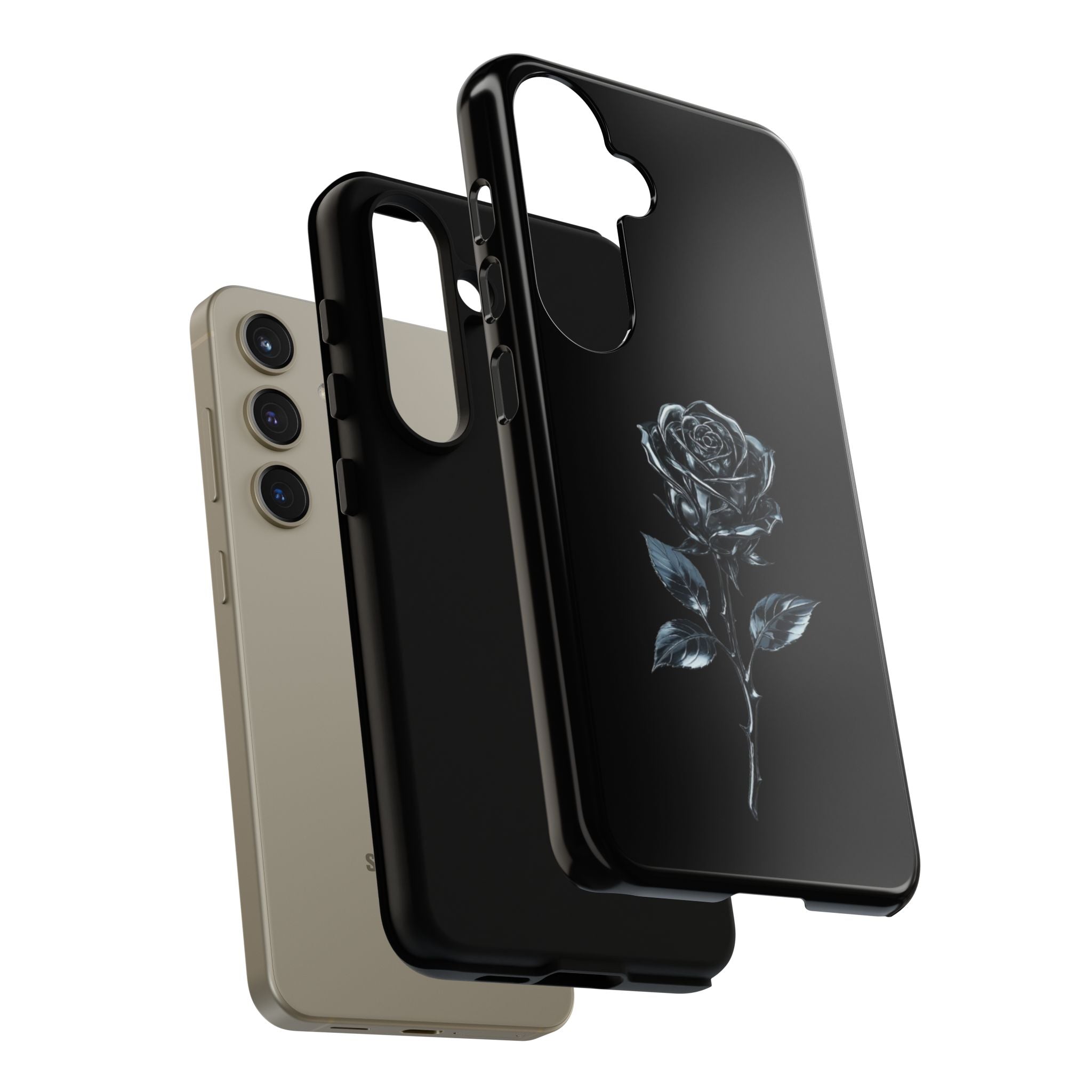 Metallic Rose Phone Case