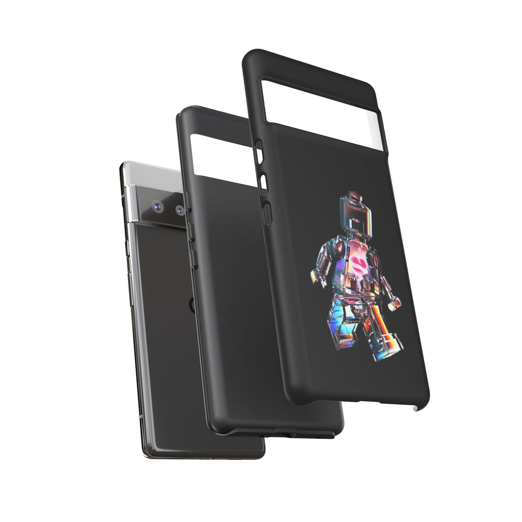 Holographic Brickman Phone Case