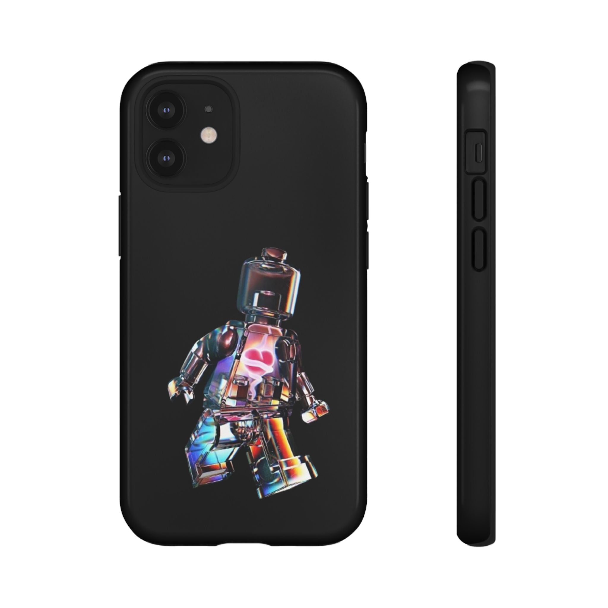 Holographic Brickman Phone Case
