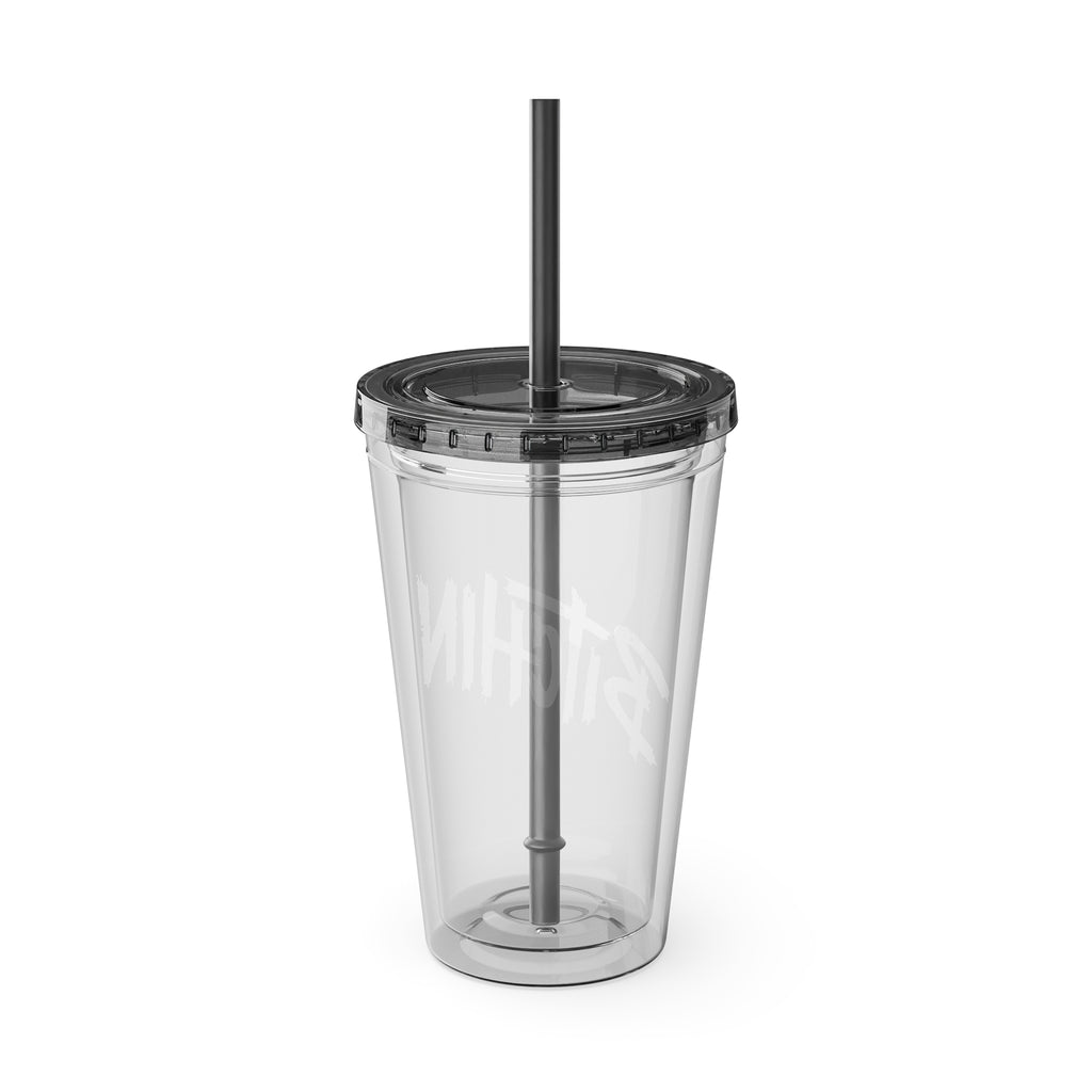 Bicchiere con Cannuccia da 16oz