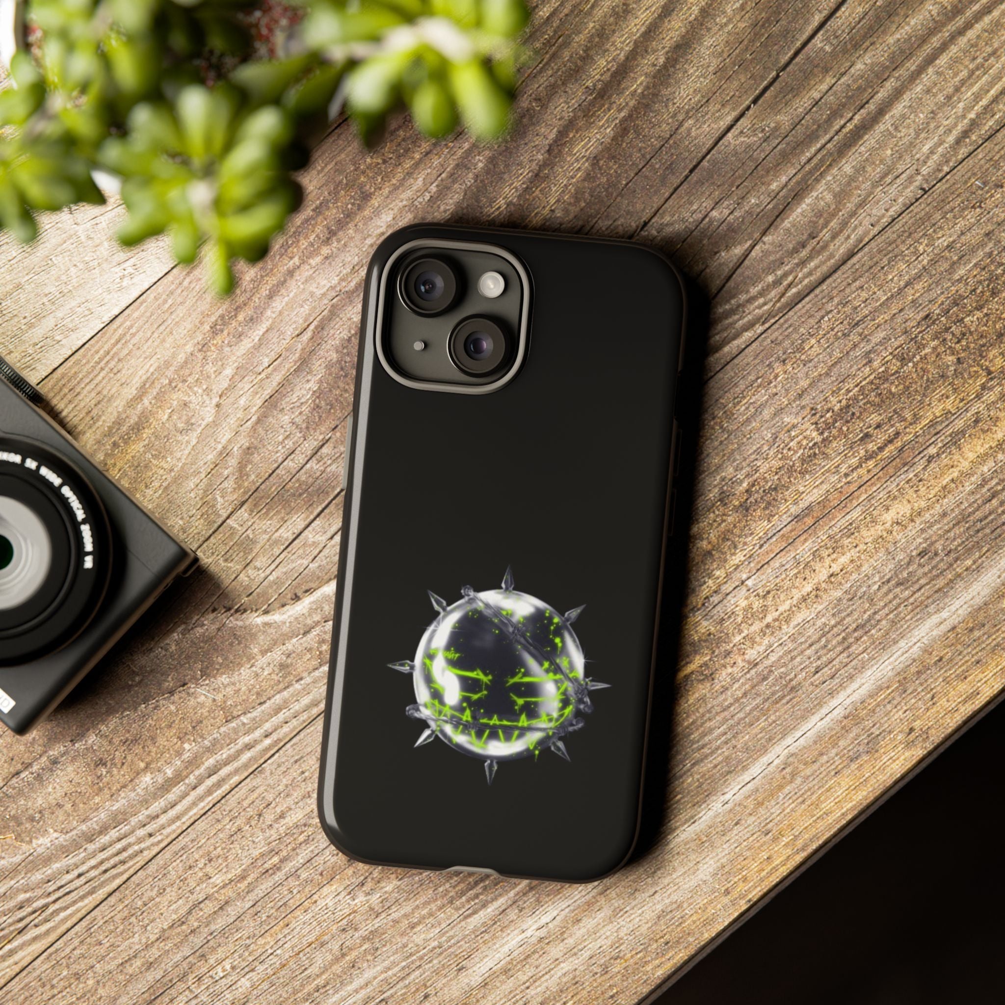 Spiky Metal Ball Phone Case