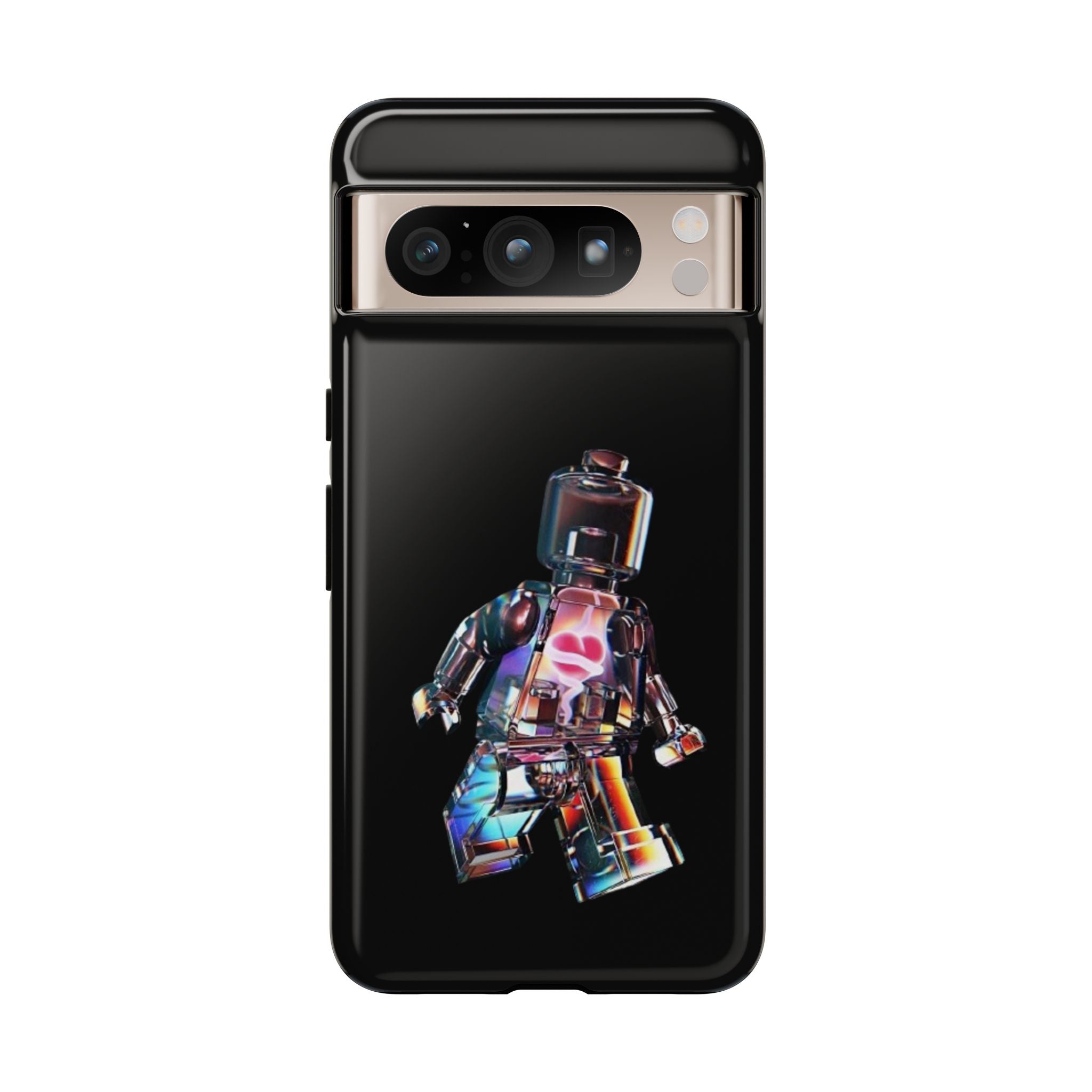 Holographic Brickman Phone Case