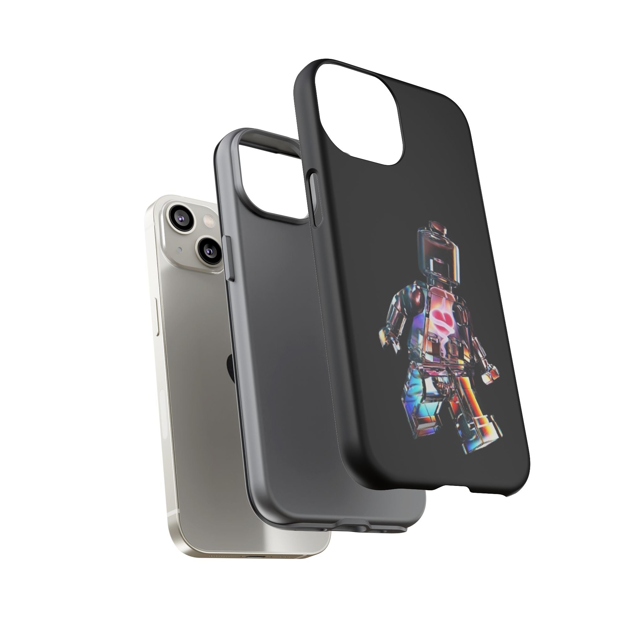 Holographic Brickman Phone Case