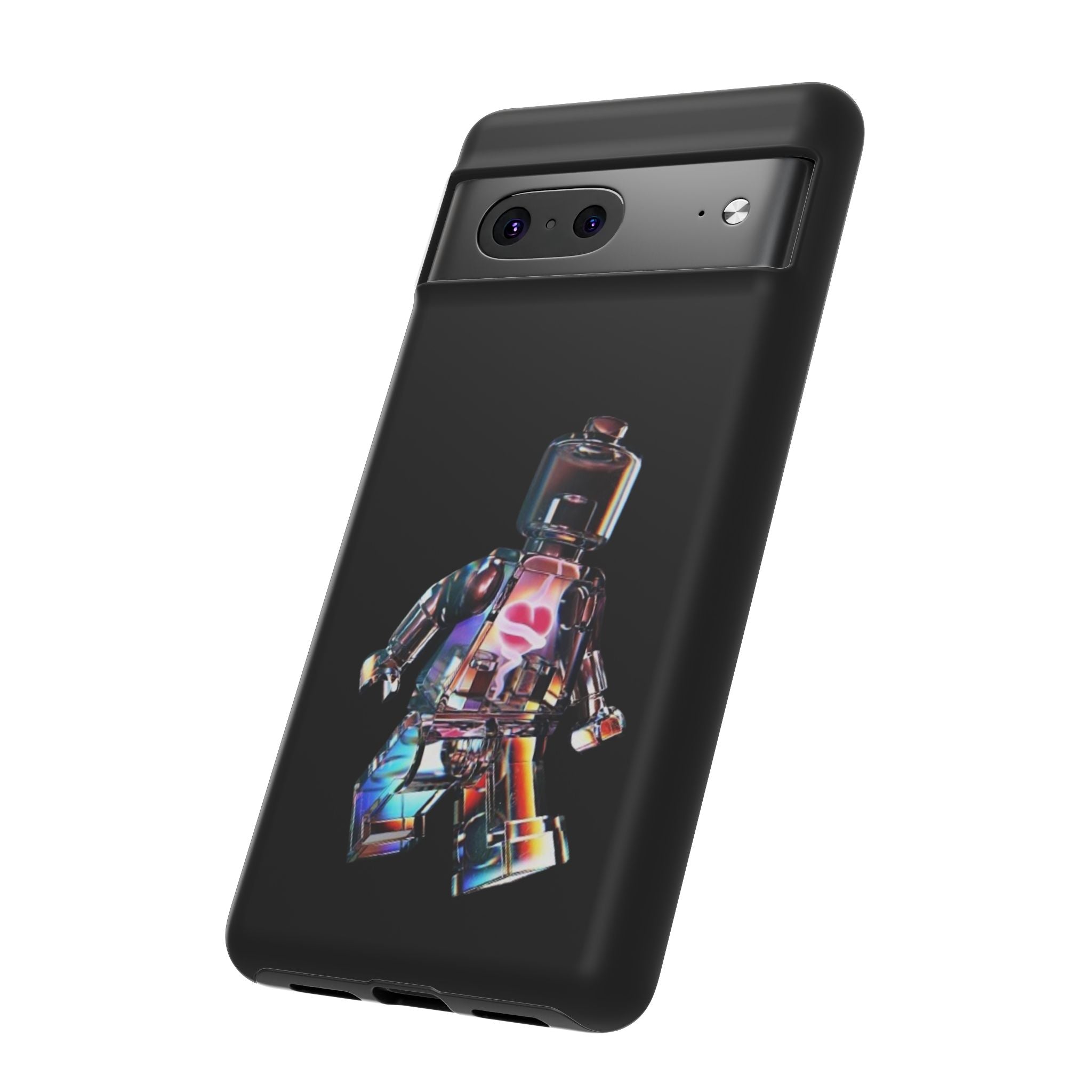 Holographic Brickman Phone Case